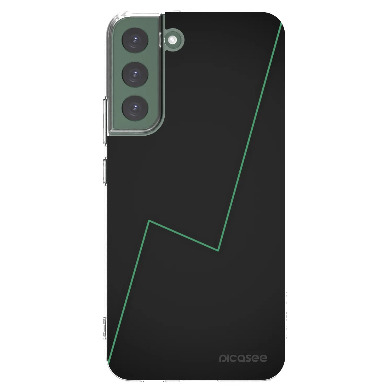 Picasee silikonska prozirna maskica za Samsung Galaxy S22+ 5G - Consistency