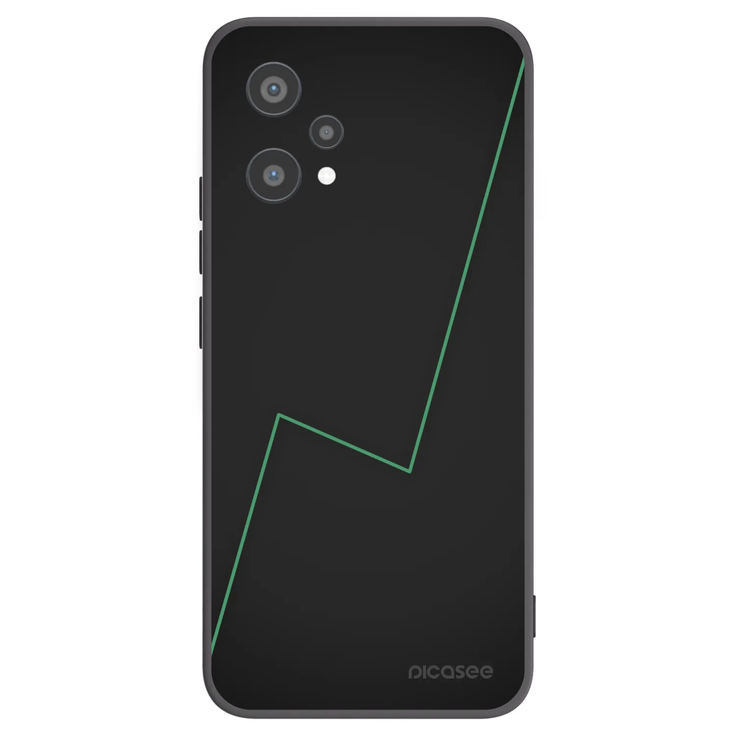 Picasee crna silikonska maskica za Realme 9 Pro 5G - Consistency