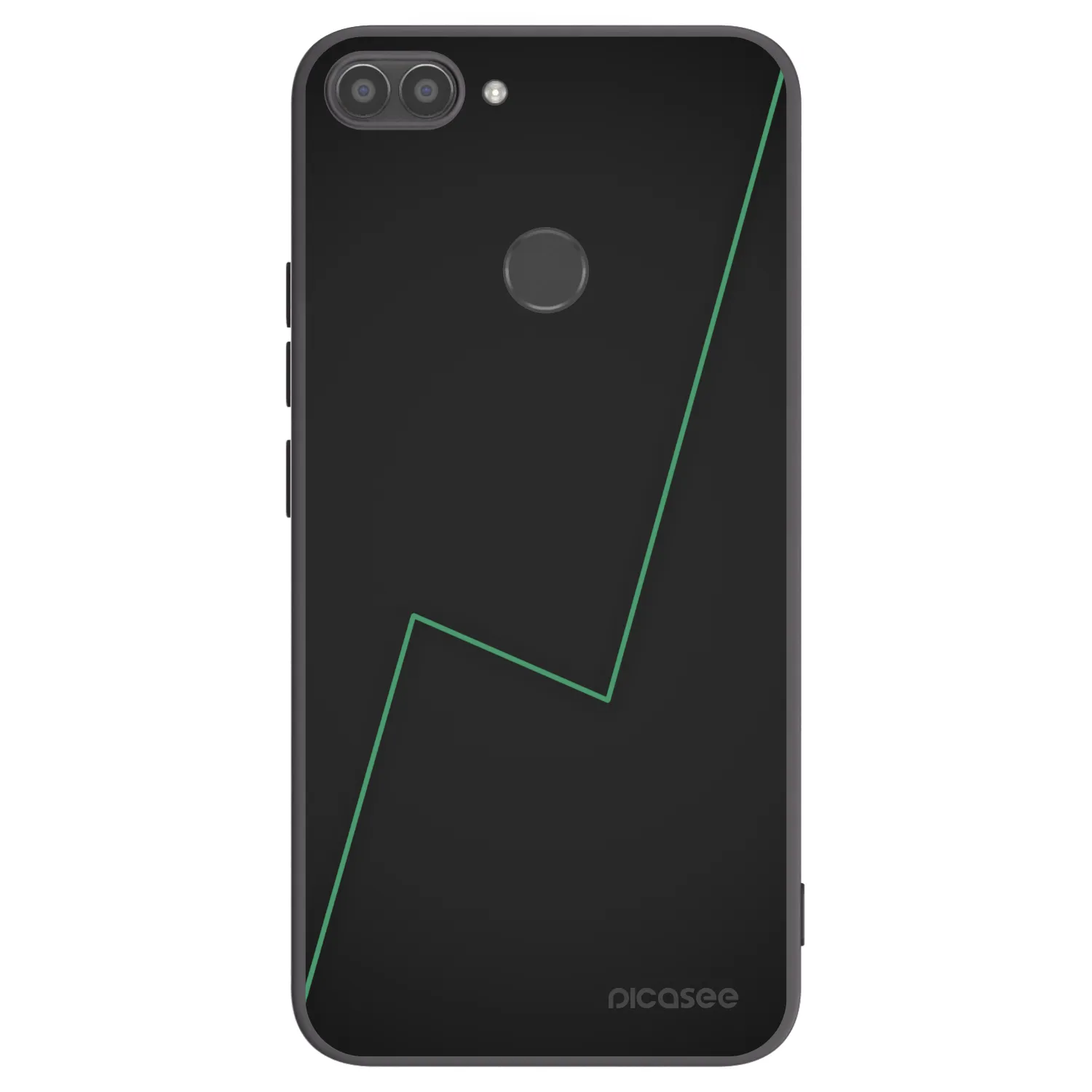 Picasee crna silikonska maskica za Huawei P Smart - Consistency