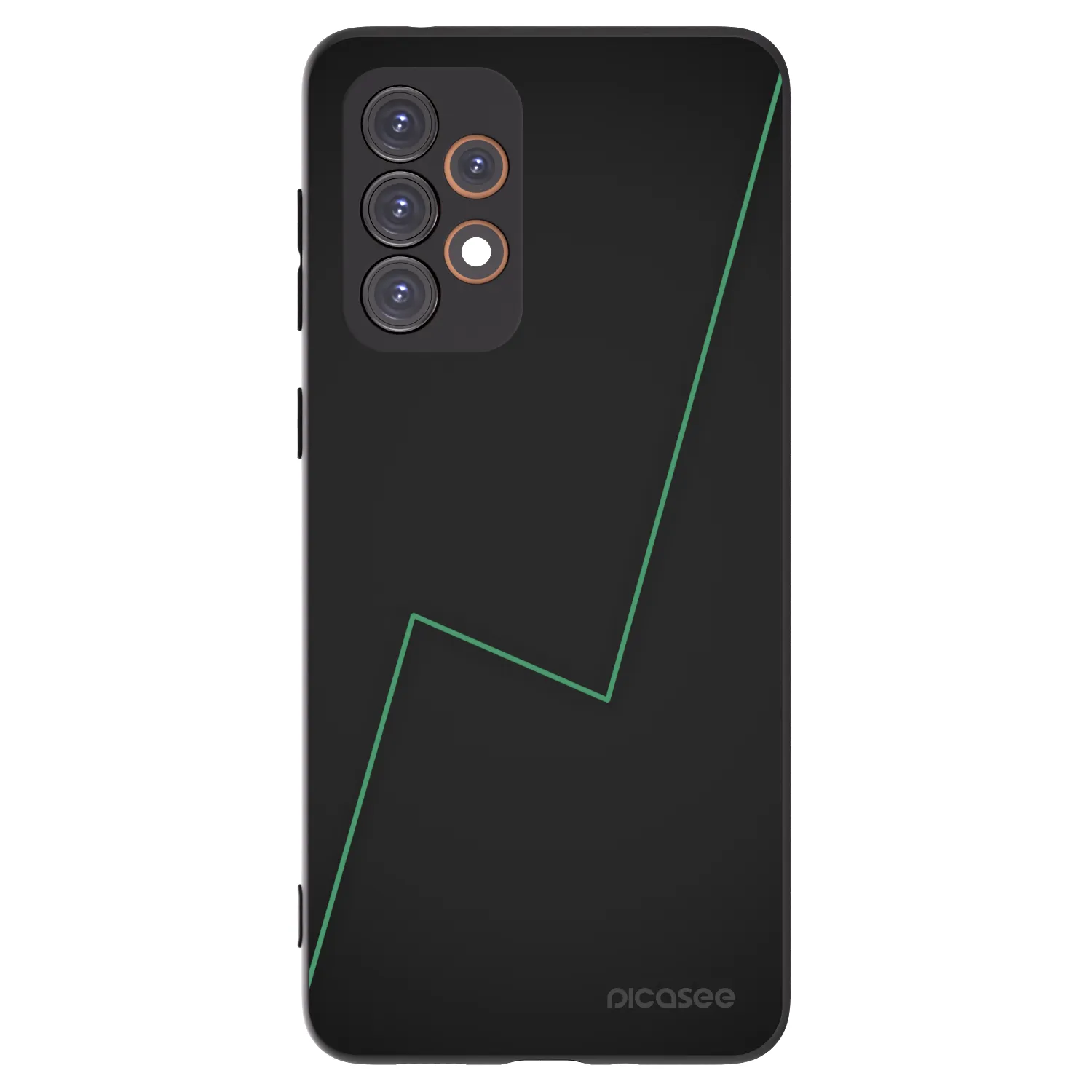Picasee crna silikonska maskica za Samsung Galaxy A33 5G A336 - Consistency