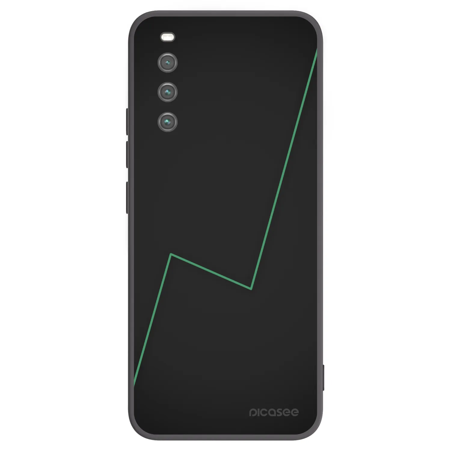 Picasee crna silikonska maskica za Sony Xperia 10 IV 5G - Consistency