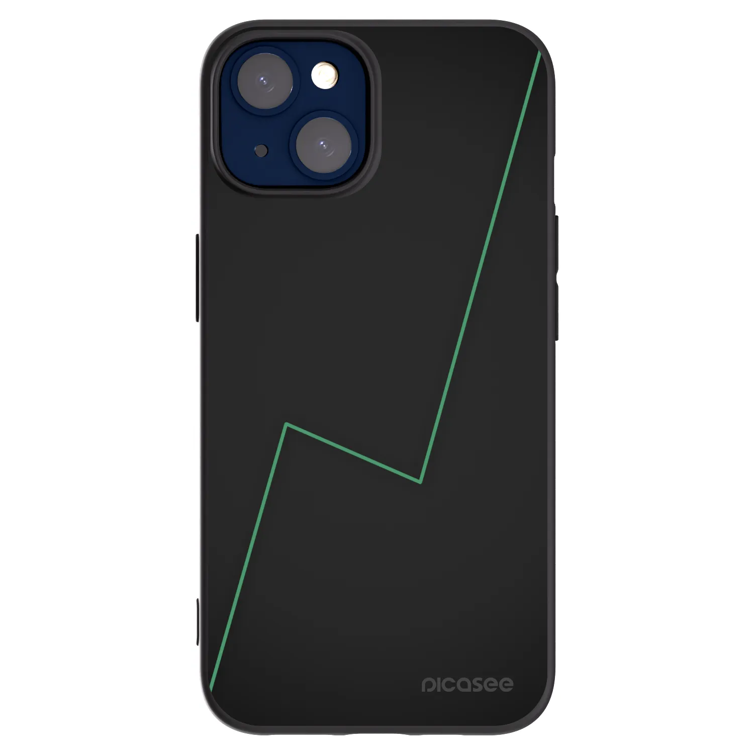 Picasee crna silikonska maskica za Apple iPhone 14 - Consistency