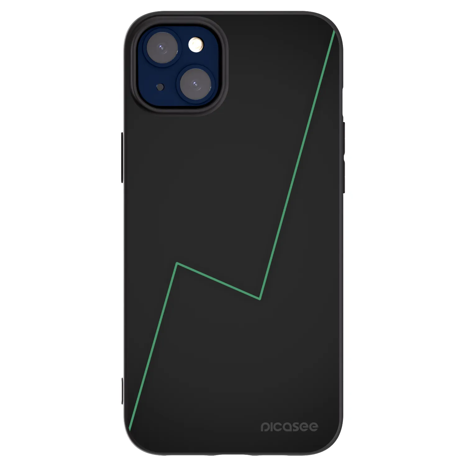 Picasee crna silikonska maskica za Apple iPhone 14 Plus - Consistency