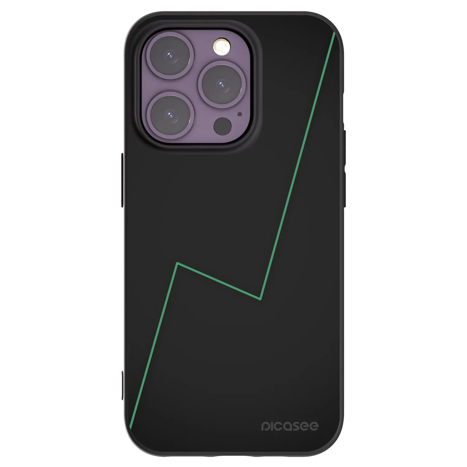 Picasee crna silikonska maskica za Apple iPhone 14 Pro - Consistency