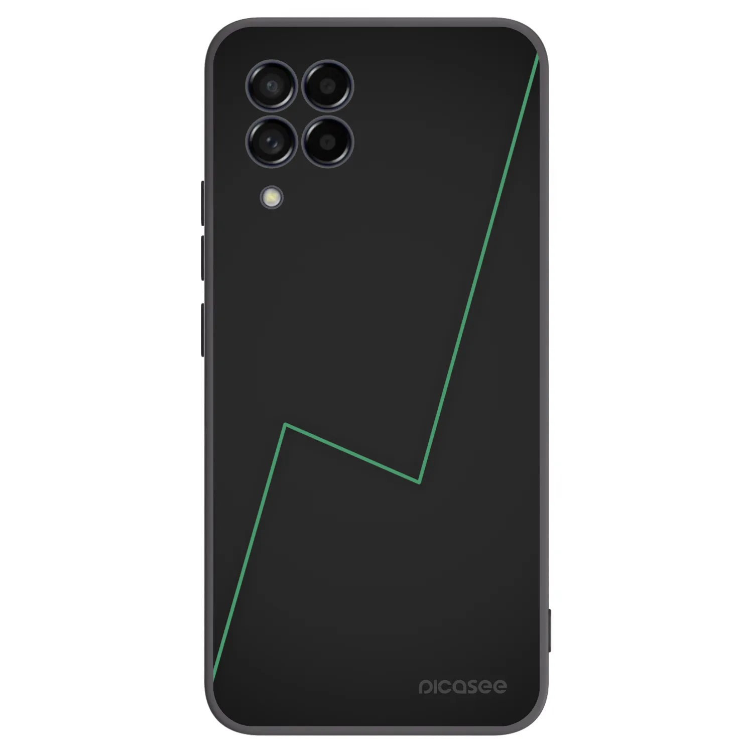 Picasee crna silikonska maskica za Samsung Galaxy M53 5G - Consistency