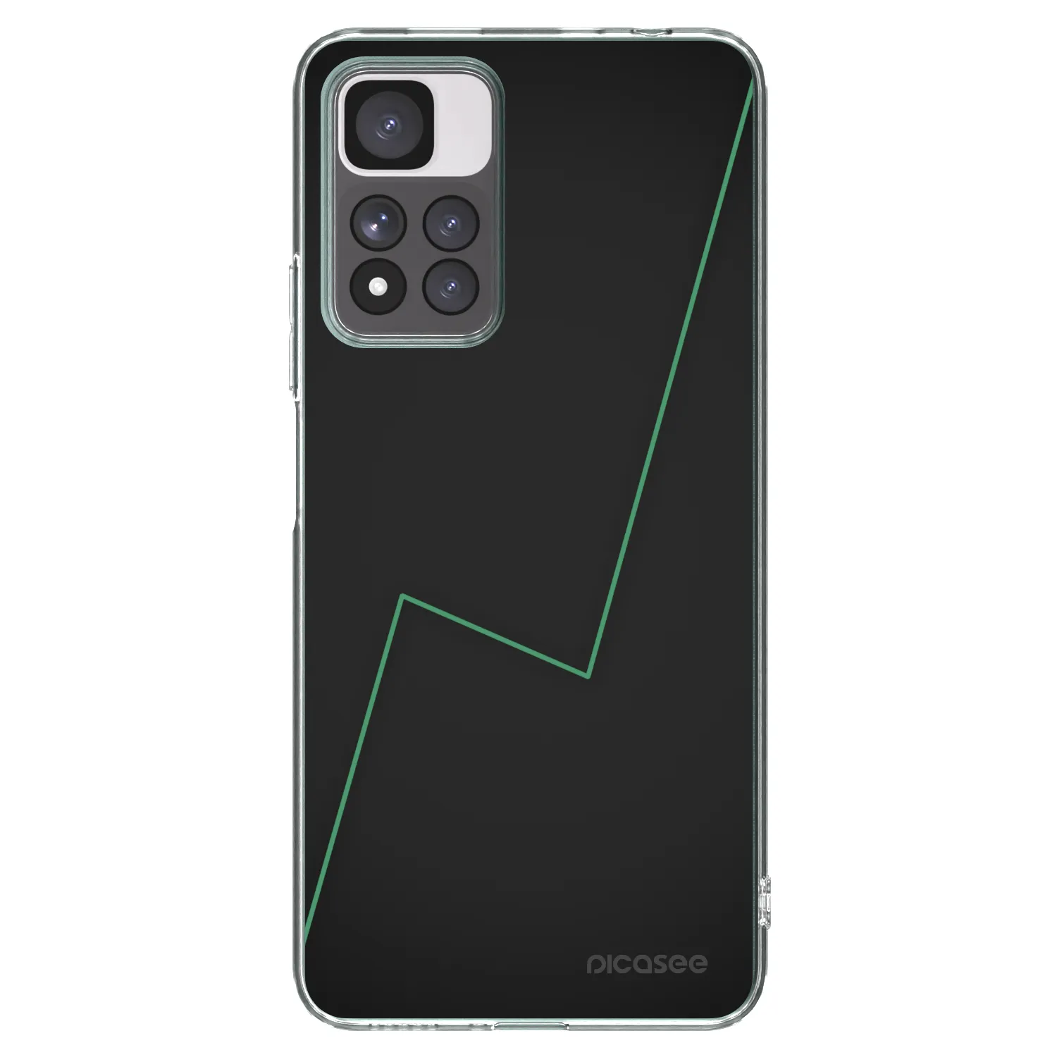 Picasee silikonska prozirna maskica za Xiaomi Redmi Note 11 Pro+ 5G - Consistency