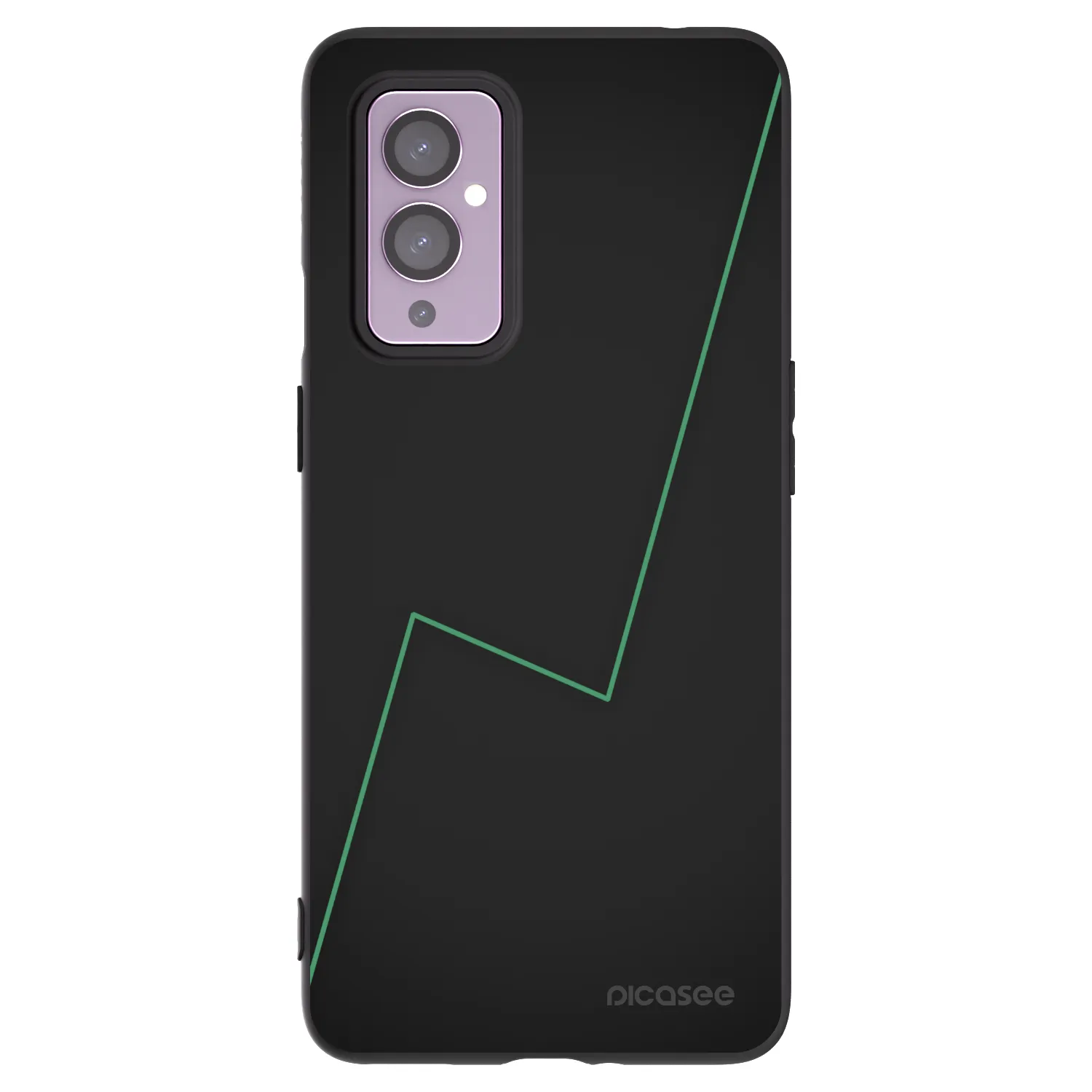 Picasee crna silikonska maskica za OnePlus 9 - Consistency