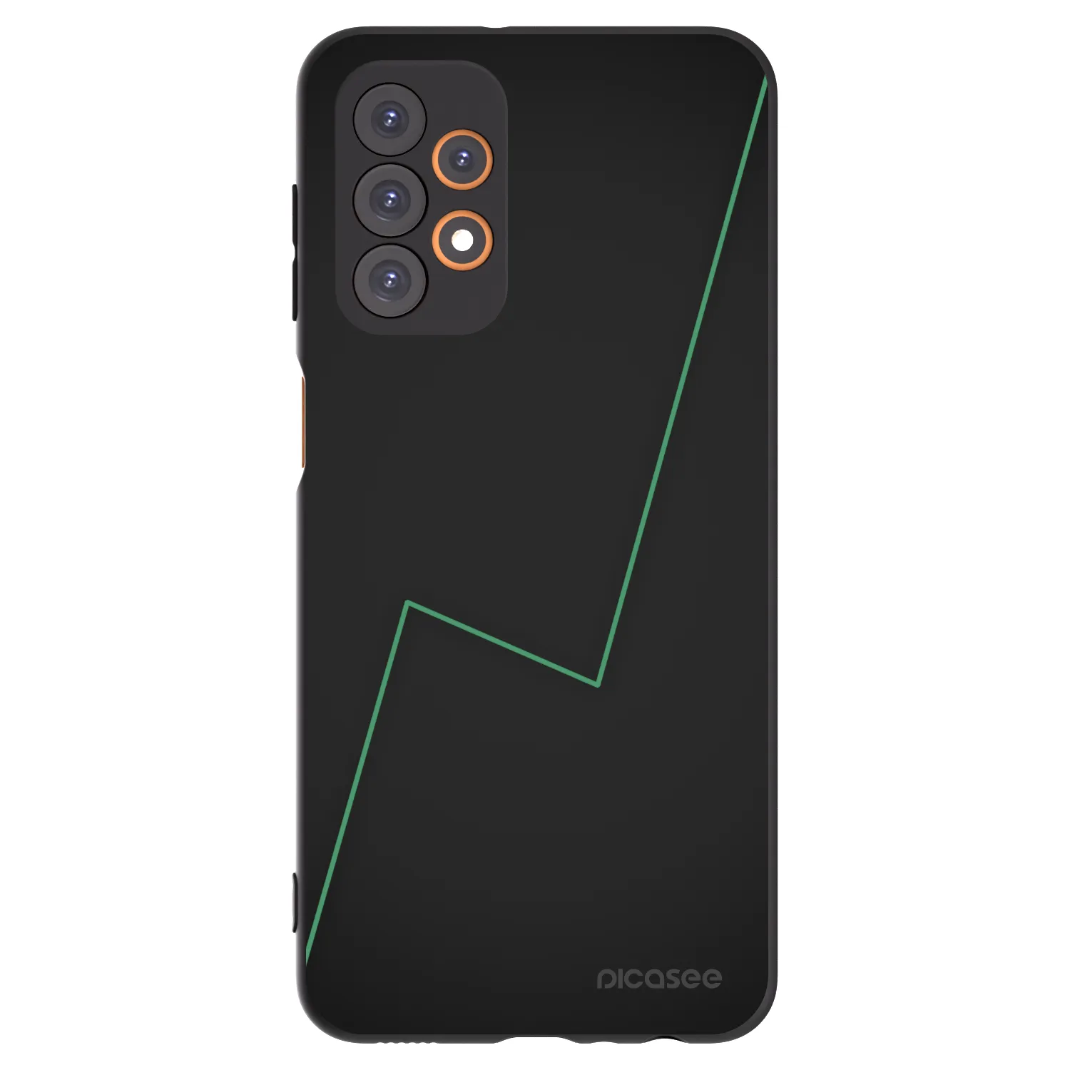 Picasee crna silikonska maskica za Samsung Galaxy A23 A236B 5G - Consistency