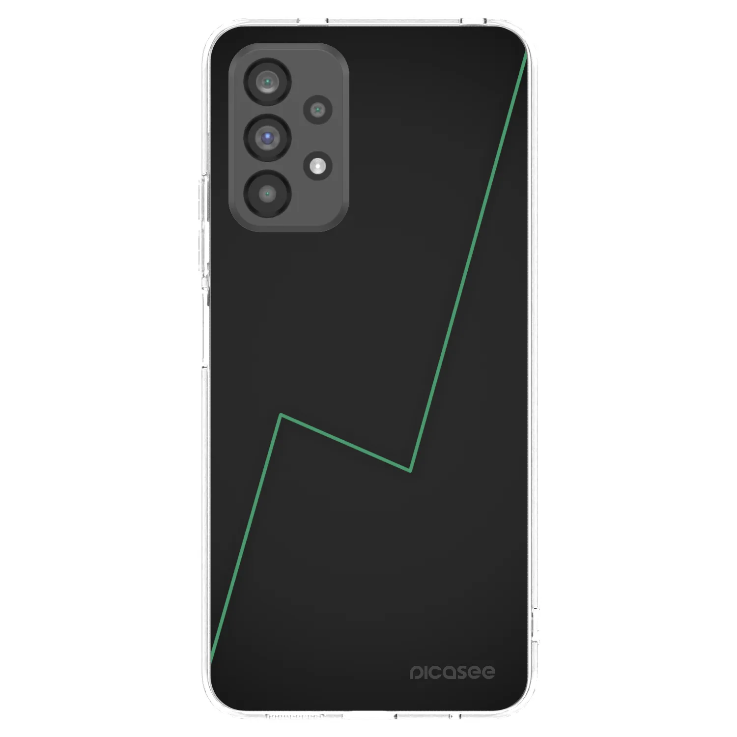 Picasee silikonska prozirna maskica za Samsung Galaxy A73 5G - Consistency