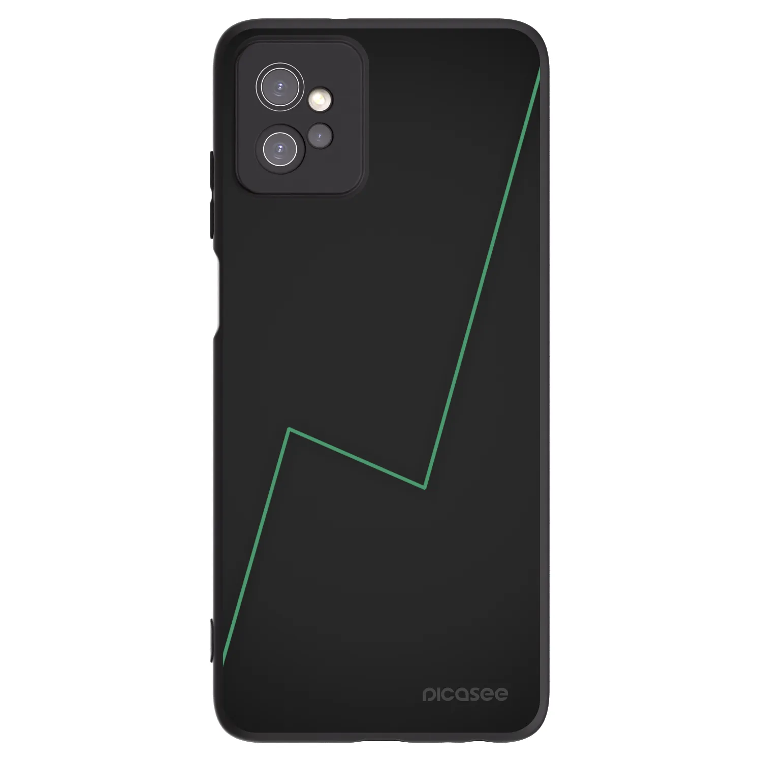 Picasee crna silikonska maskica za Motorola Moto G32 - Consistency