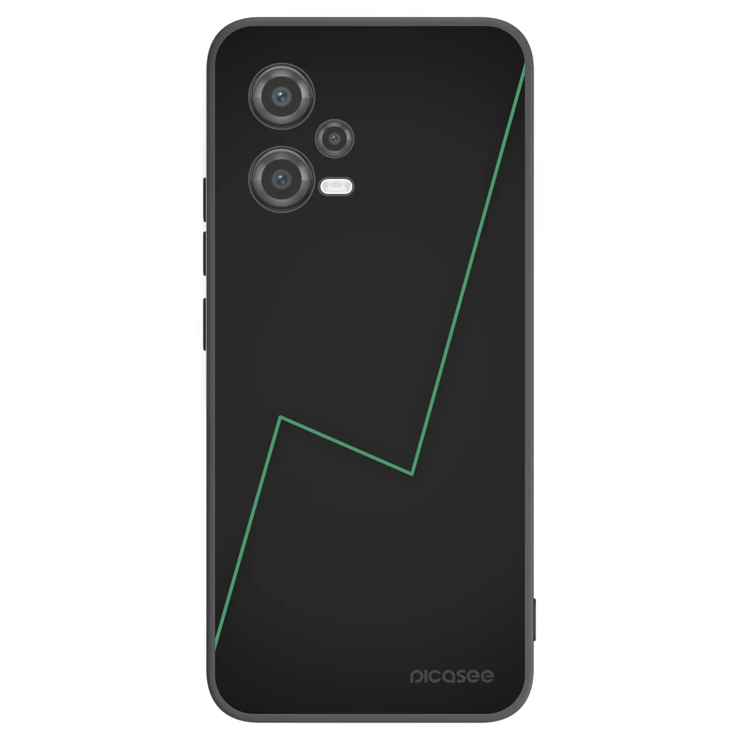 Picasee crna silikonska maskica za Xiaomi Poco X5 - Consistency