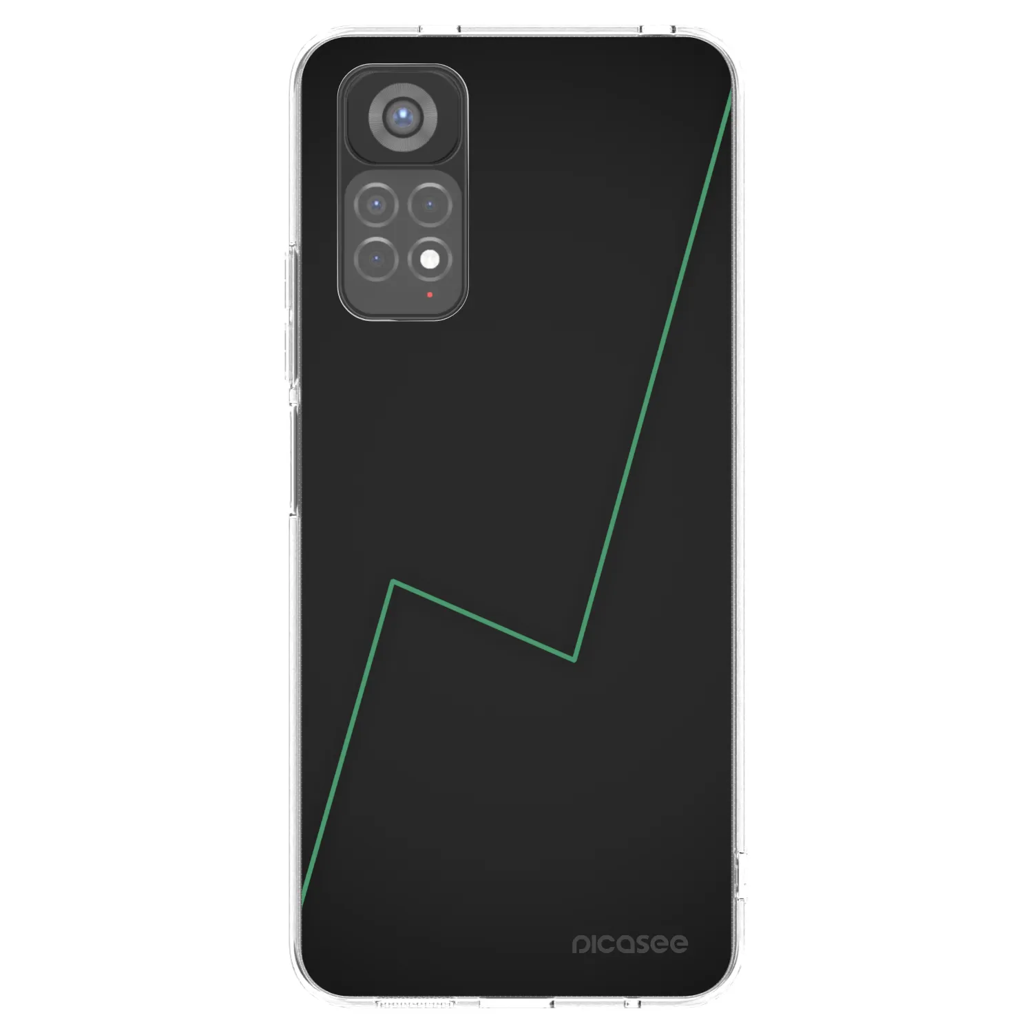 Picasee silikonska prozirna maskica za Xiaomi Redmi Note 11S 5G - Consistency