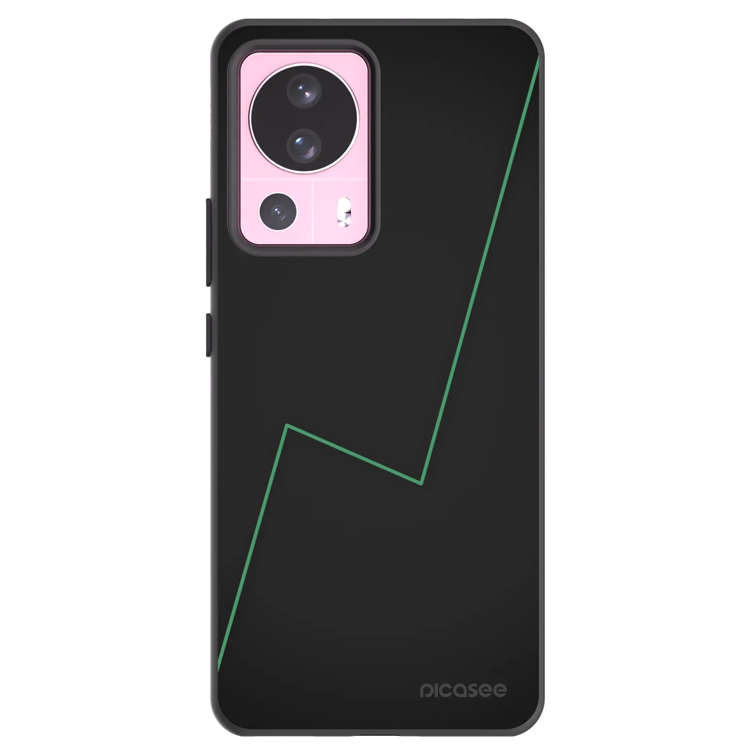 Picasee crna silikonska maskica za Xiaomi 13 Lite - Consistency