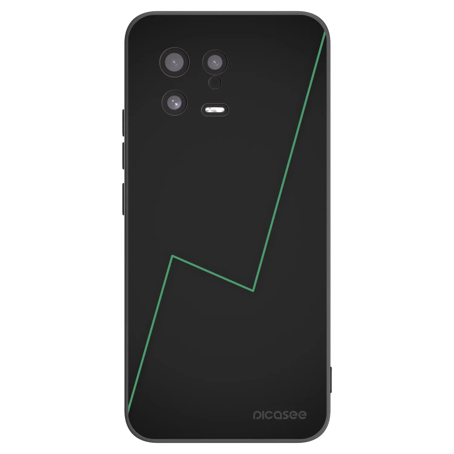 Picasee crna silikonska maskica za Xiaomi 13 - Consistency