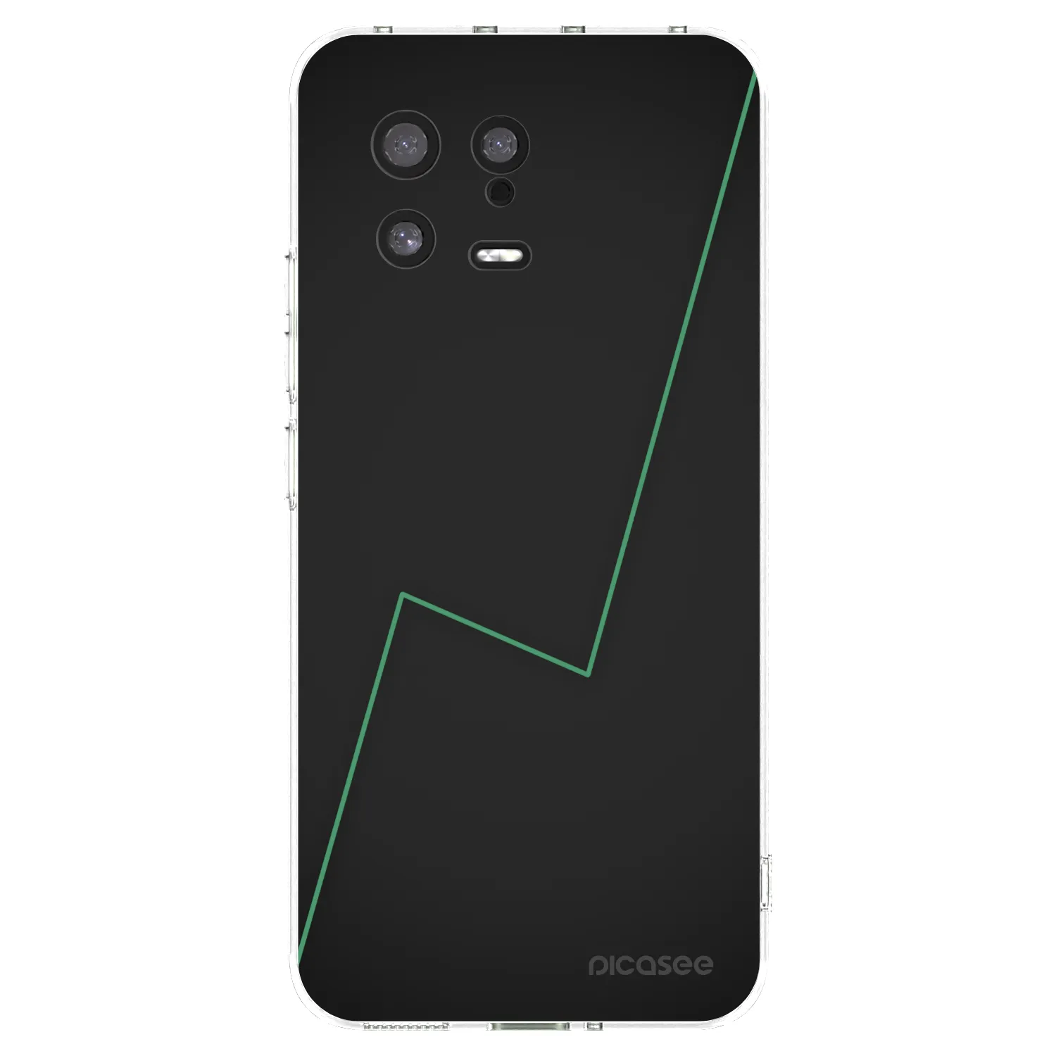 Picasee silikonska prozirna maskica za Xiaomi 13 - Consistency