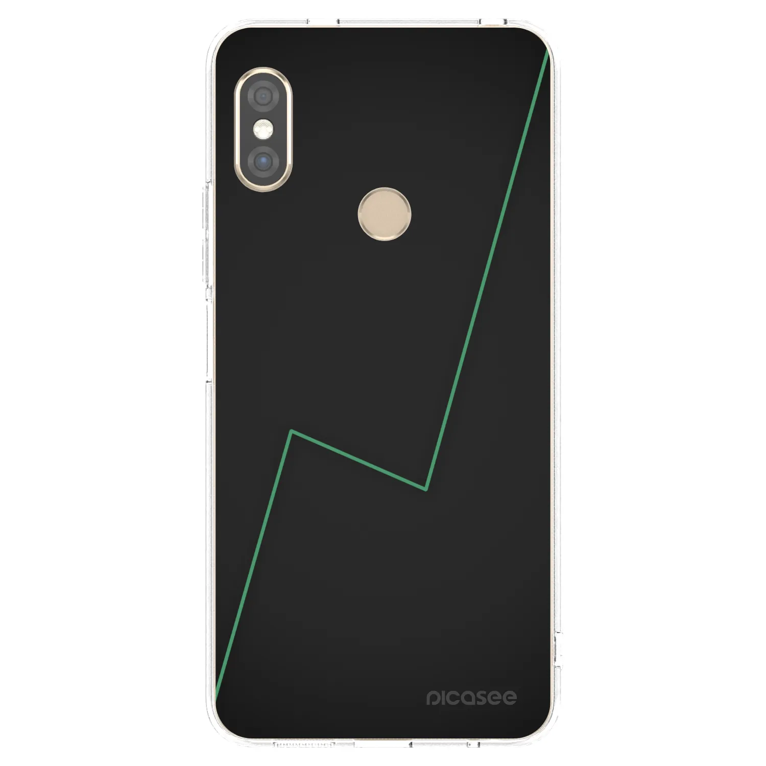Picasee silikonska prozirna maskica za Xiaomi Redmi Note 5 Global - Consistency