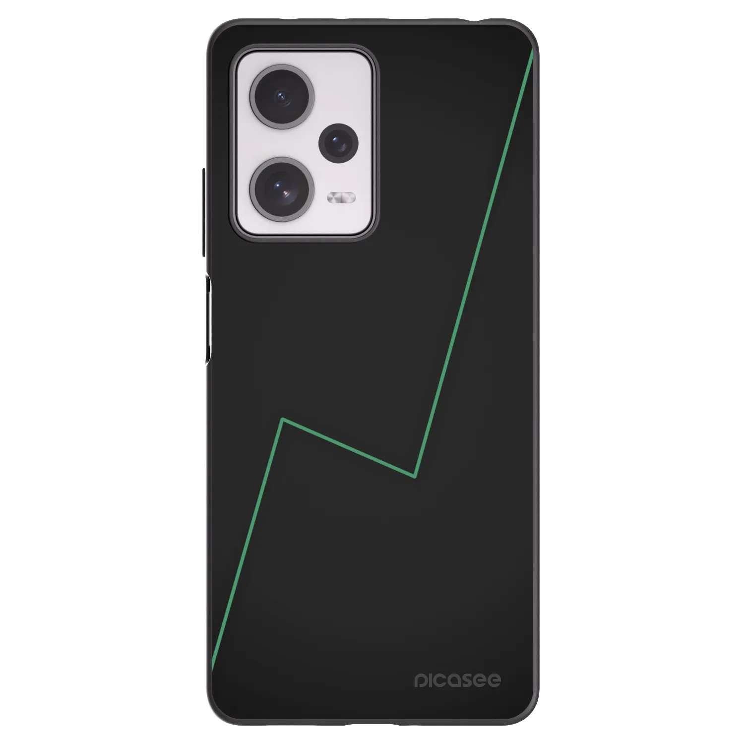 Picasee crna silikonska maskica za Xiaomi Redmi Note 12 Pro+ 5G - Consistency