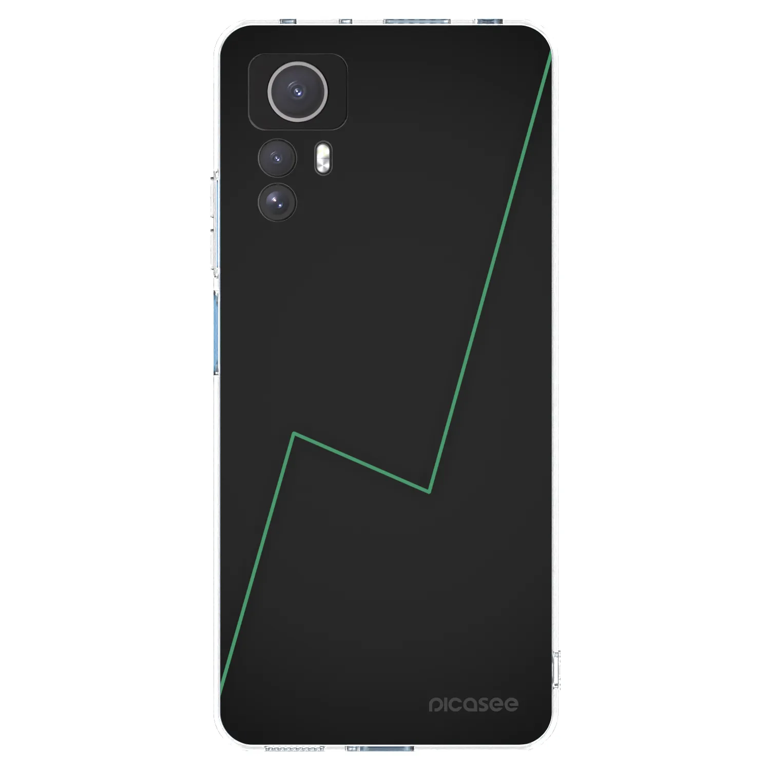 Picasee silikonska prozirna maskica za Xiaomi Redmi Note 12S - Consistency