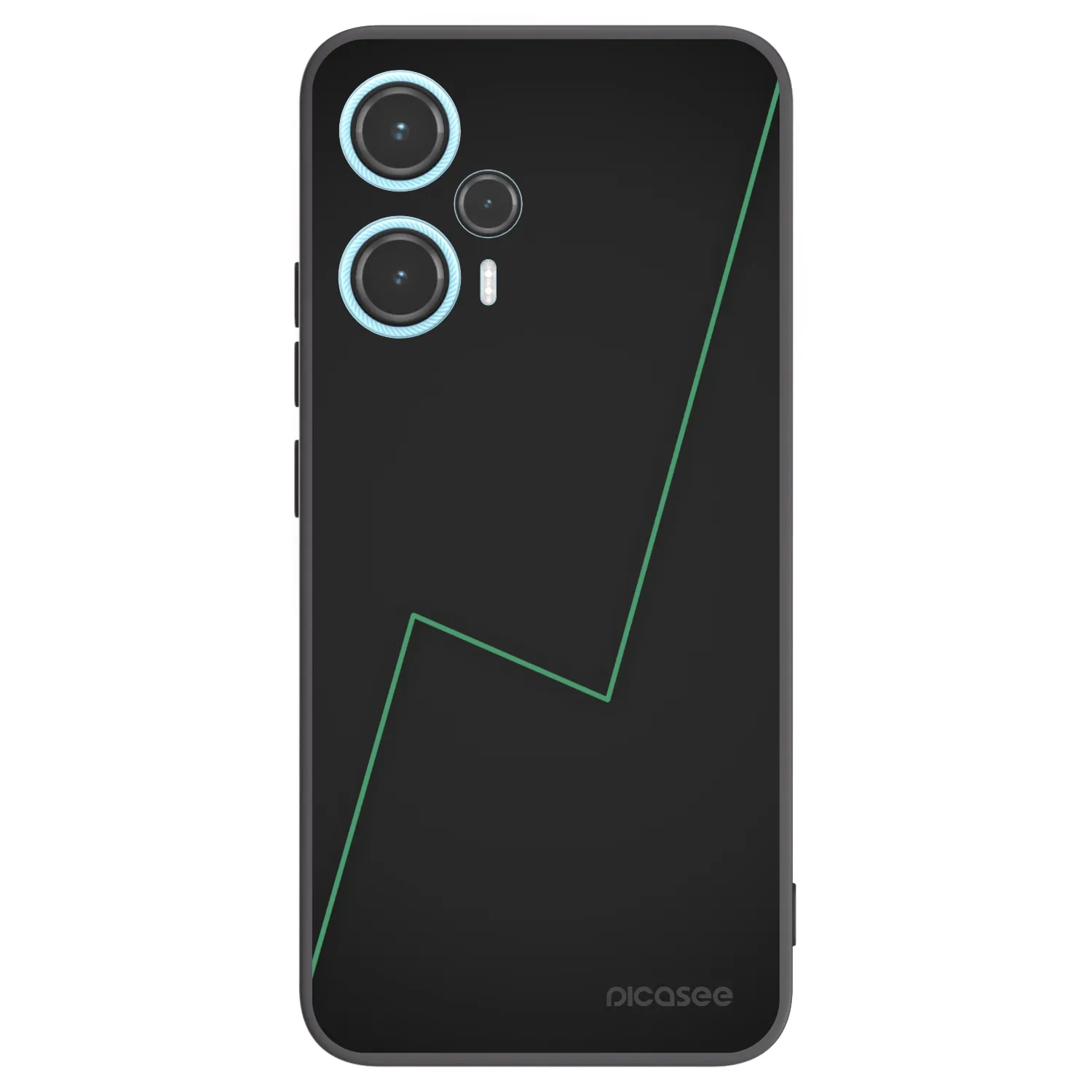 Picasee crna silikonska maskica za Xiaomi Poco F5 - Consistency