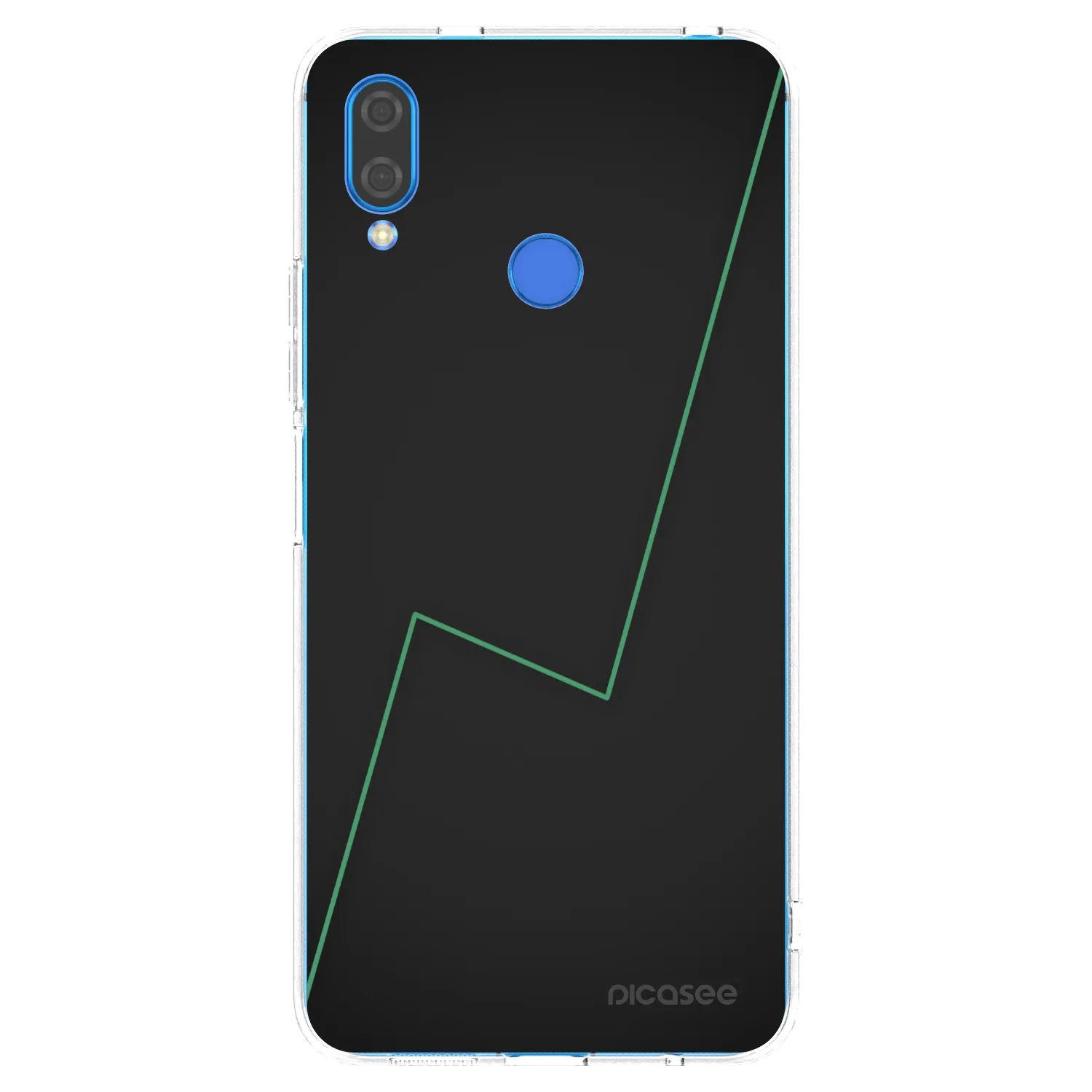 Picasee silikonska prozirna maskica za Huawei Nova 3 - Consistency