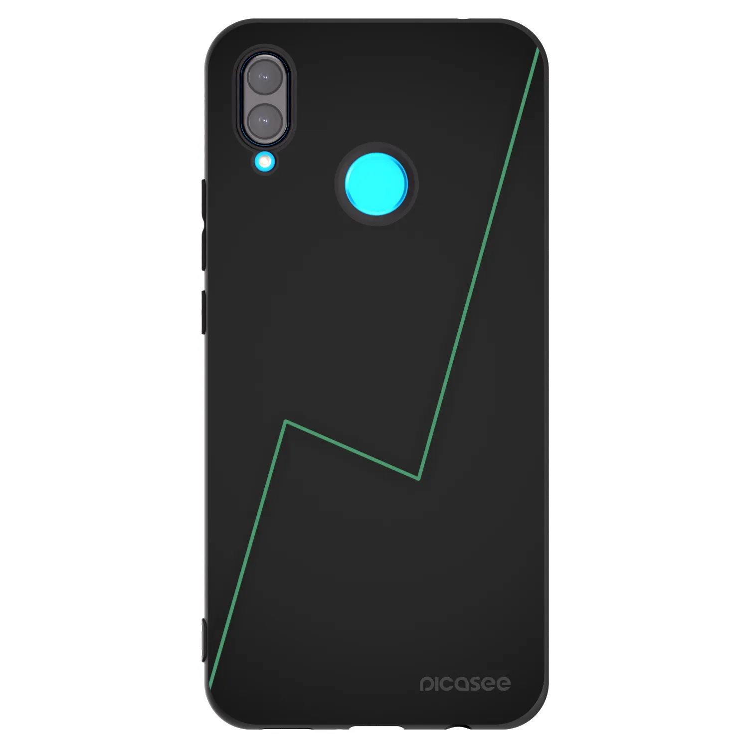 Picasee crna silikonska maskica za Huawei Nova 3i - Consistency