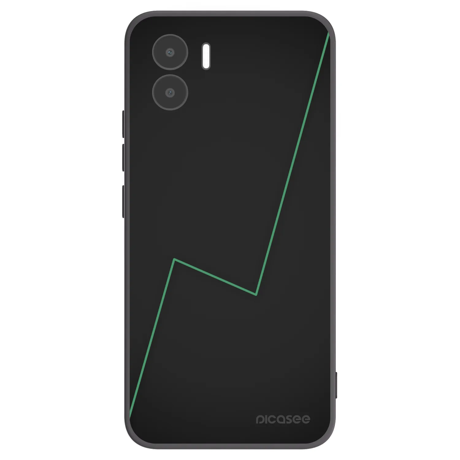 Picasee crna silikonska maskica za Xiaomi Redmi A2 - Consistency