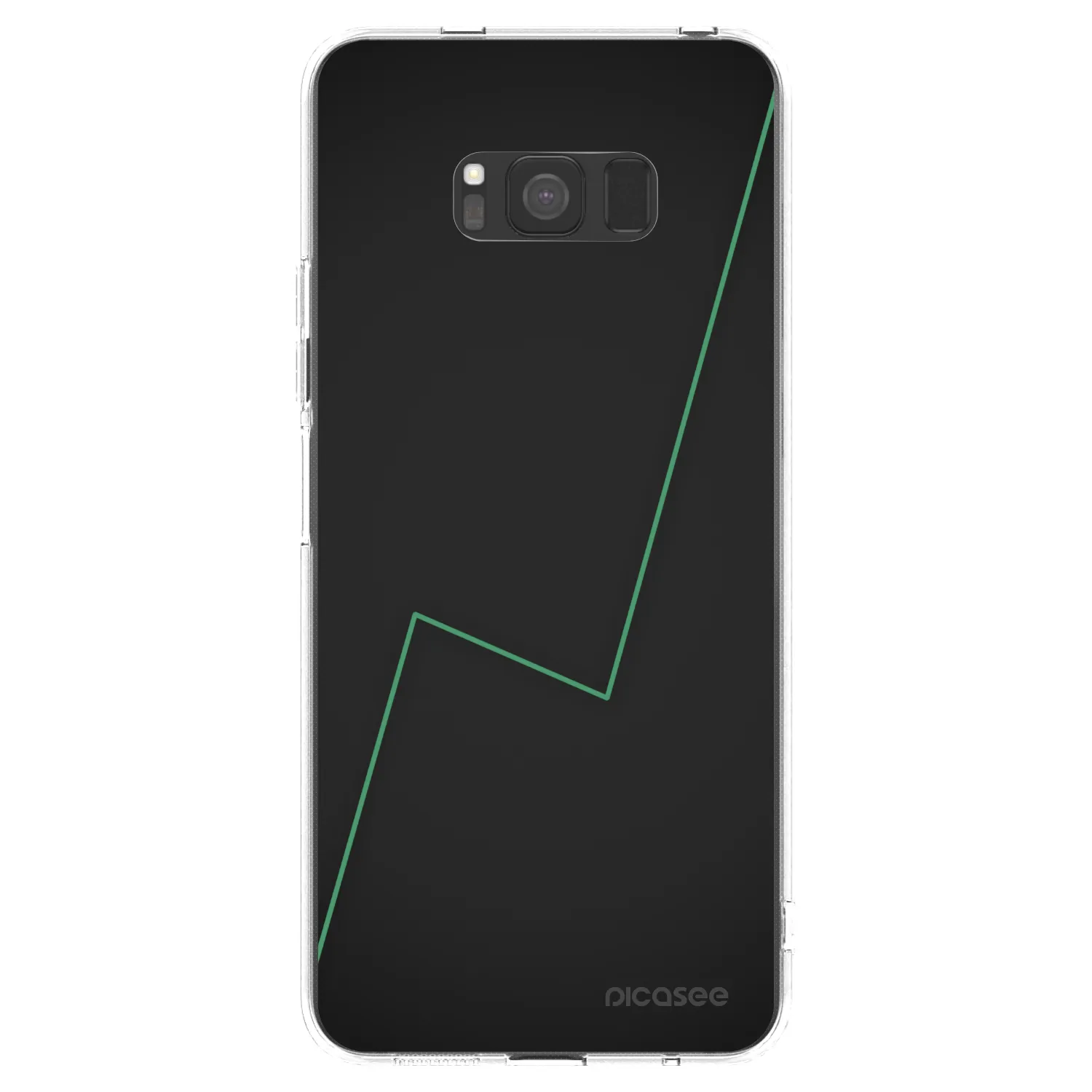 Picasee silikonska prozirna maskica za Samsung Galaxy S8 G950F - Consistency