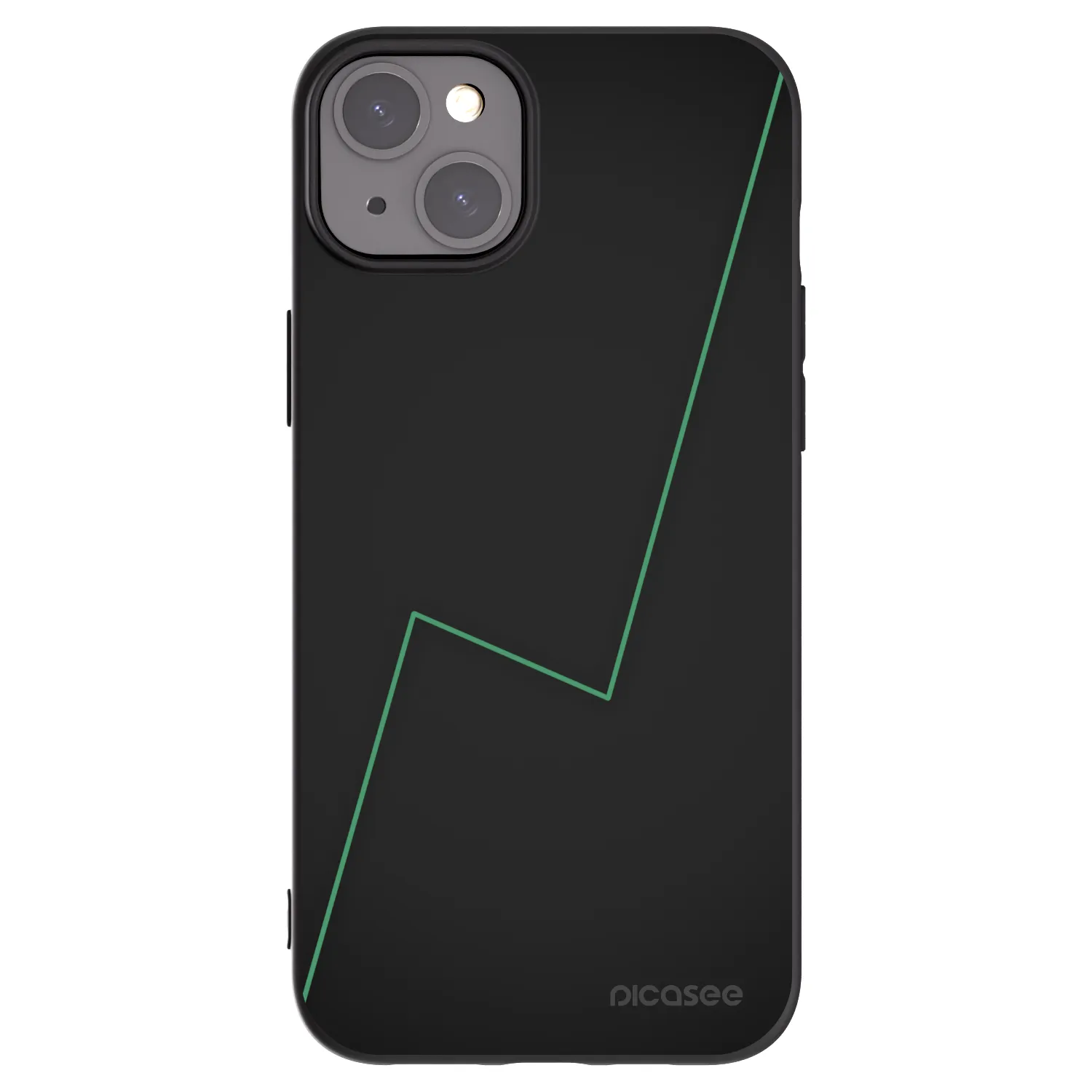 Picasee crna silikonska maskica za Apple iPhone 15 Plus - Consistency