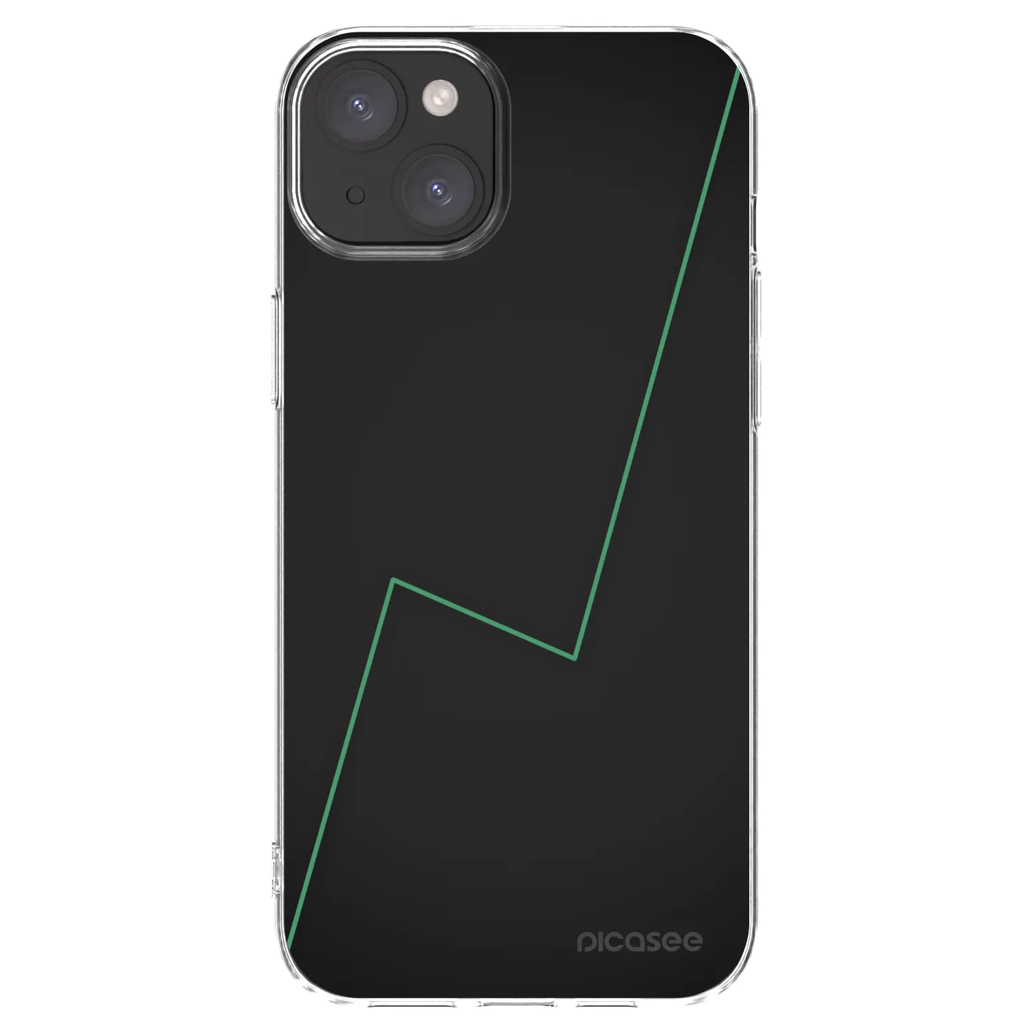 Picasee silikonska prozirna maskica za Apple iPhone 15 Plus - Consistency
