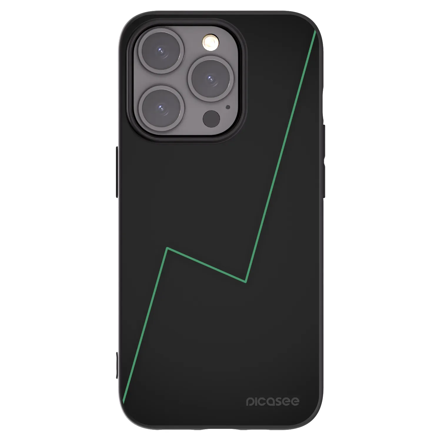 Picasee crna silikonska maskica za Apple iPhone 15 Pro - Consistency