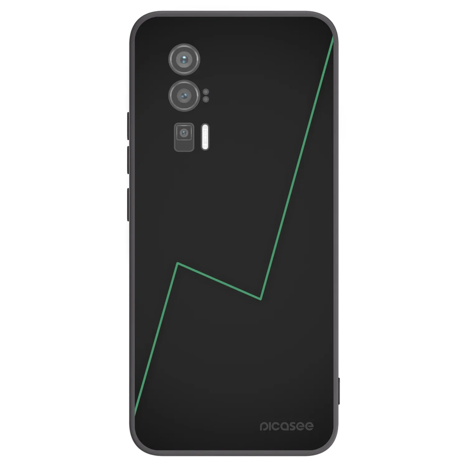 Picasee crna silikonska maskica za Xiaomi Poco F5 Pro 5G - Consistency