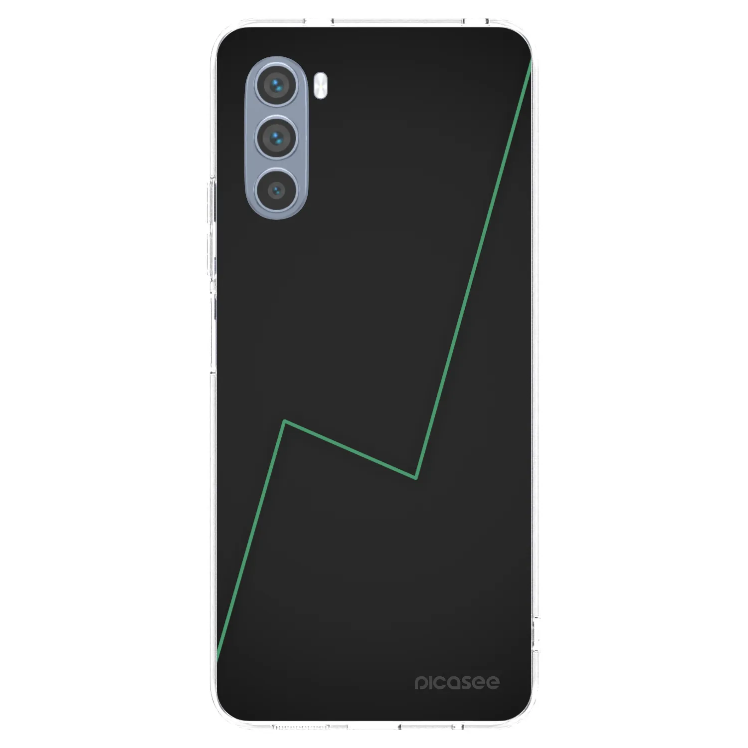 Picasee silikonska prozirna maskica za Motorola Moto G62 - Consistency
