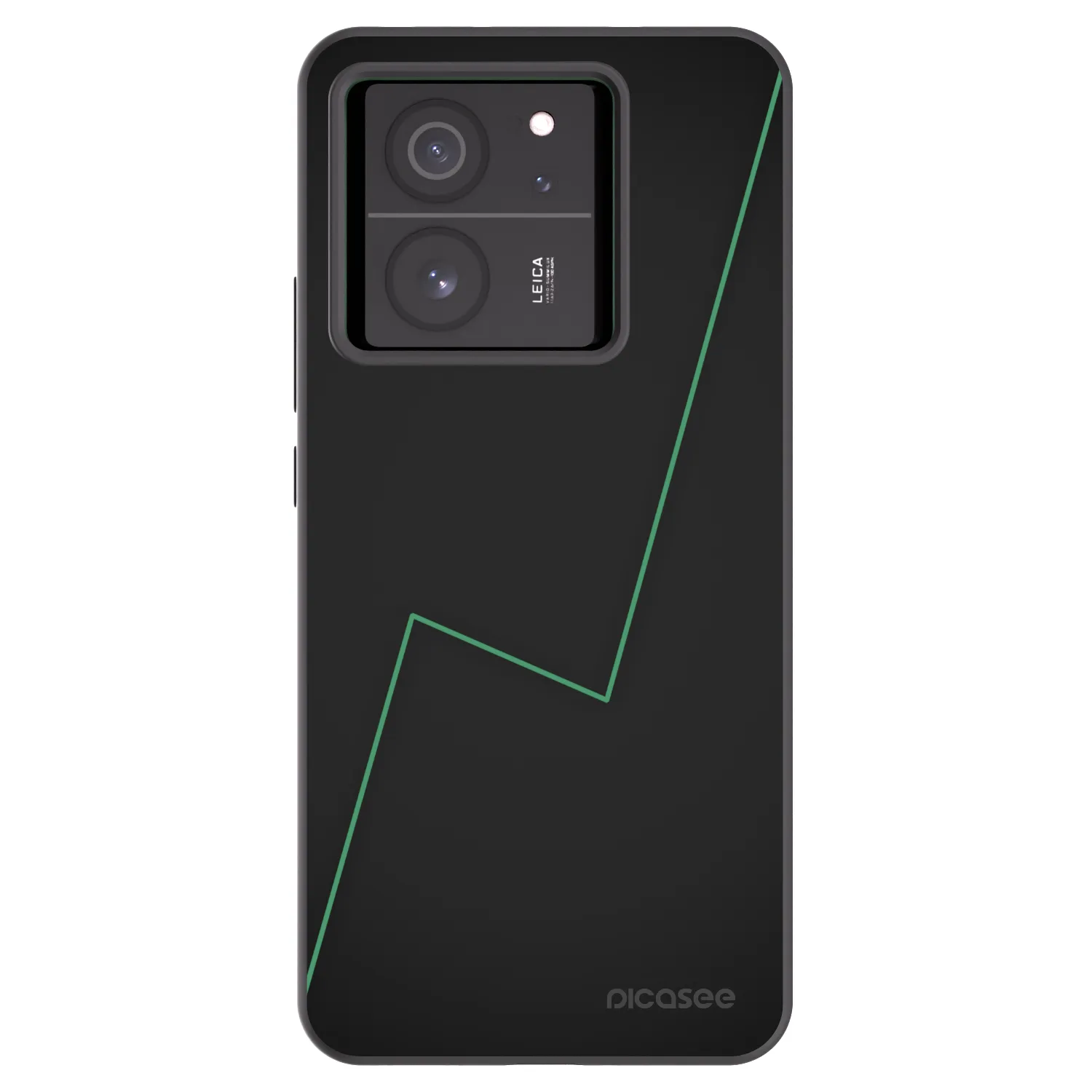 Picasee crna silikonska maskica za Xiaomi 13T - Consistency