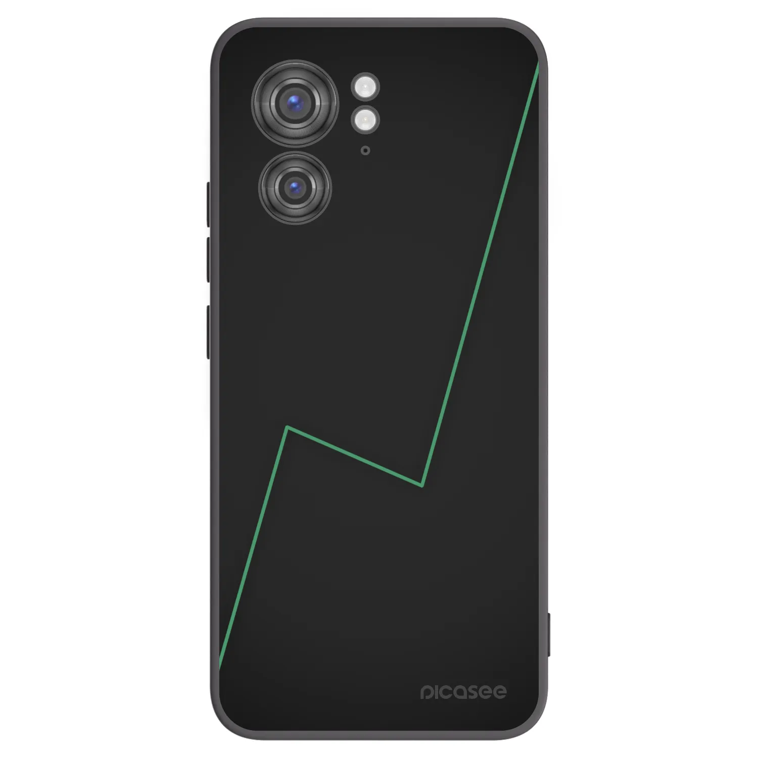 Picasee crna silikonska maskica za Motorola Edge 40 - Consistency