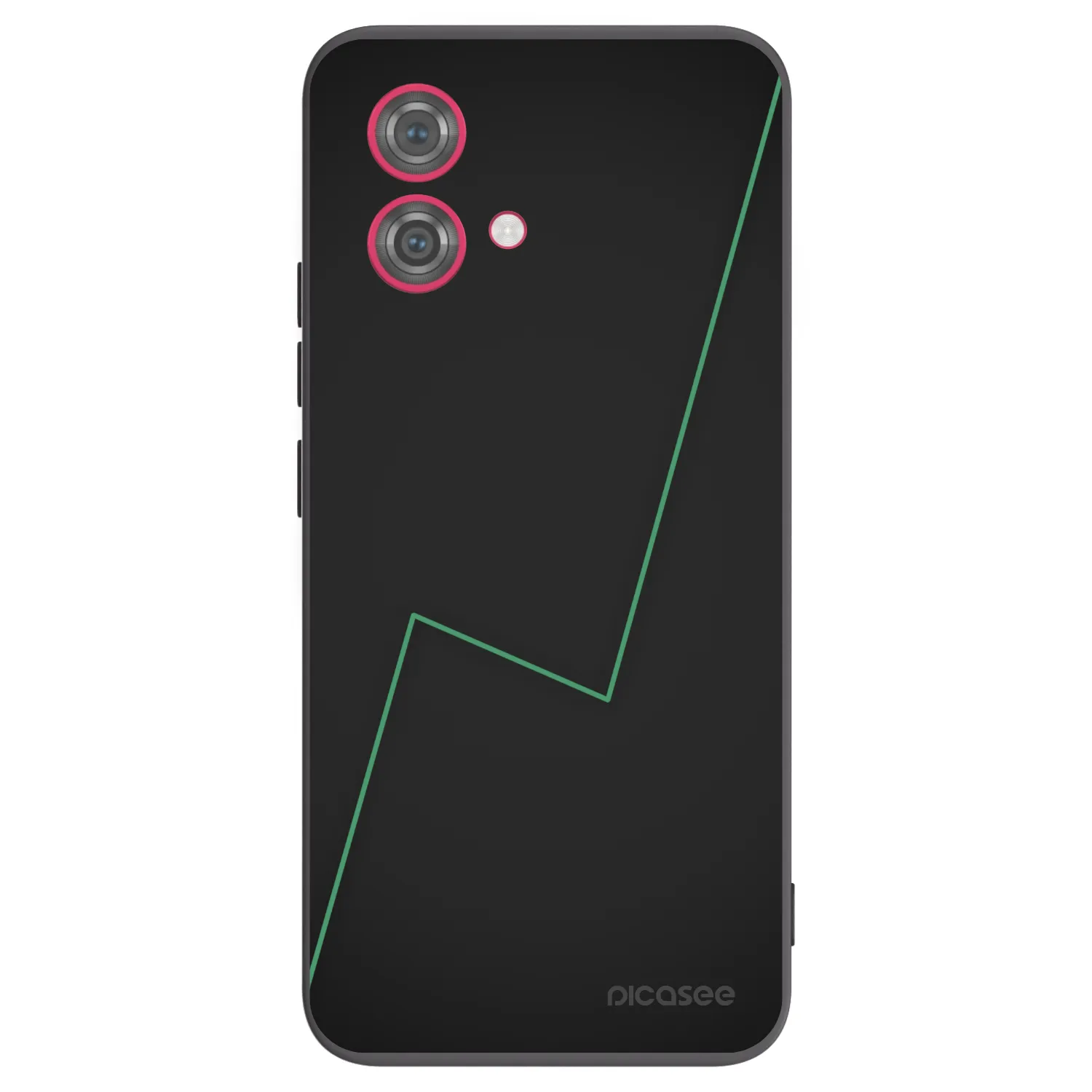 Picasee crna silikonska maskica za Motorola Moto G84 5G - Consistency