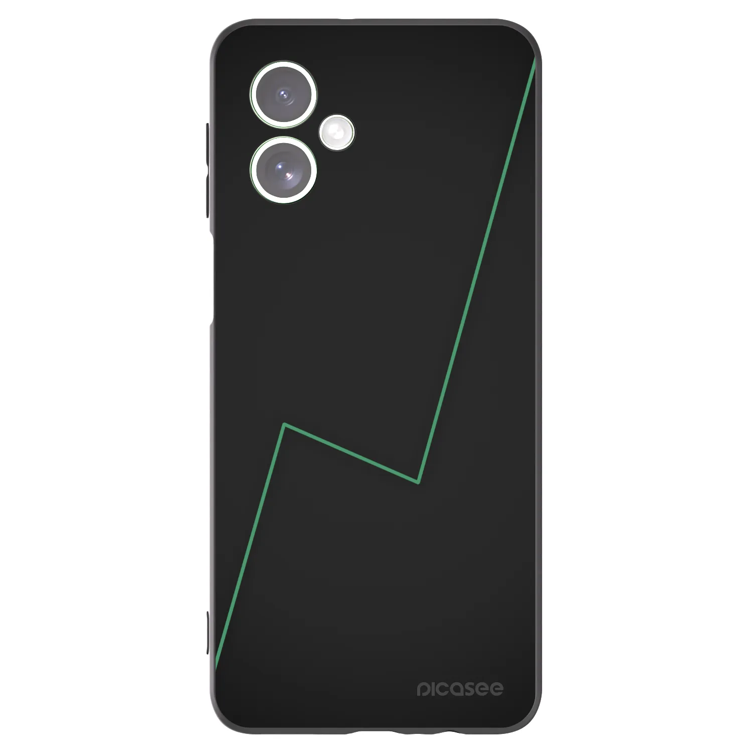 Picasee crna silikonska maskica za Motorola Moto G54 5G - Consistency