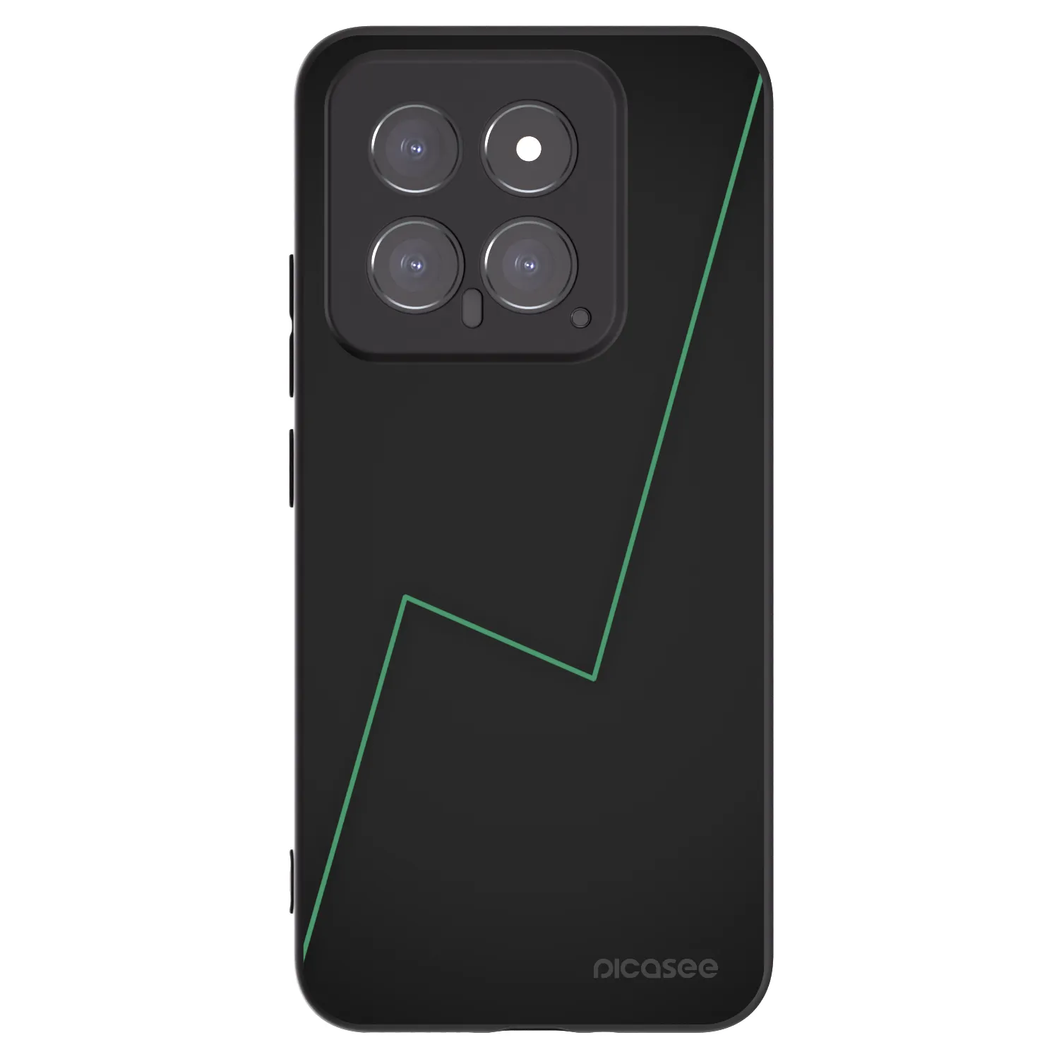 Picasee crna silikonska maskica za Xiaomi 14 - Consistency