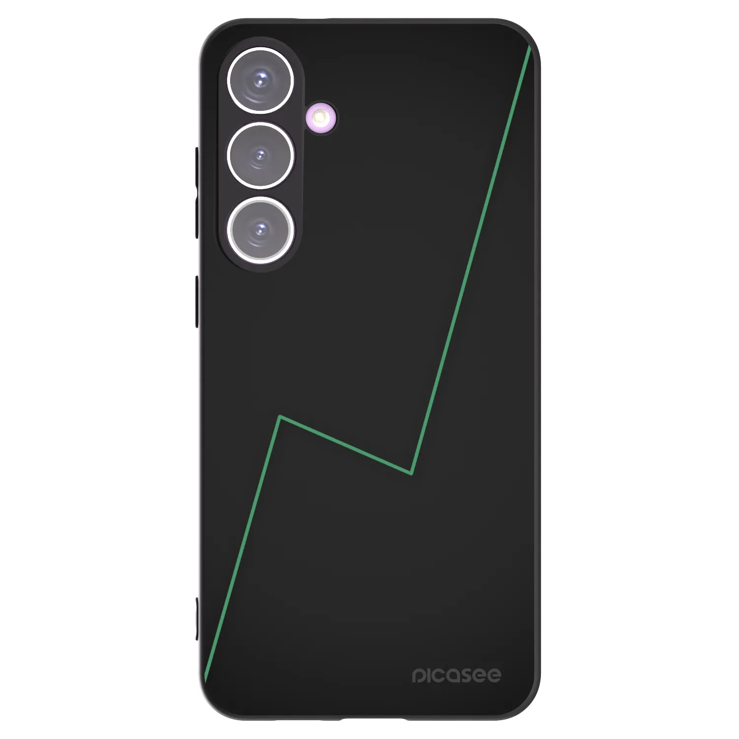 Picasee crna silikonska maskica za Samsung Galaxy S24+ S926B 5G - Consistency