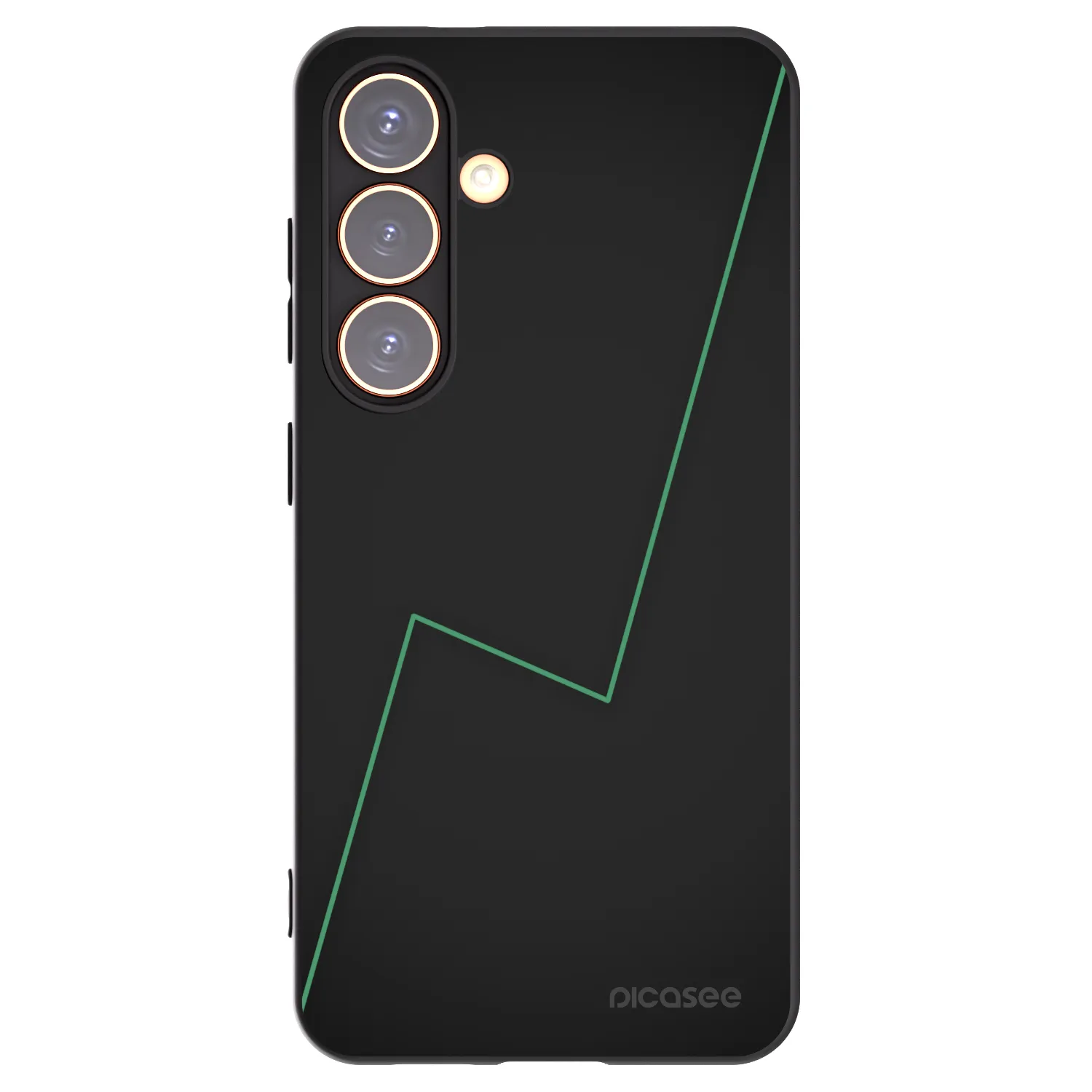 Picasee crna silikonska maskica za Samsung Galaxy S24 S921B 5G - Consistency