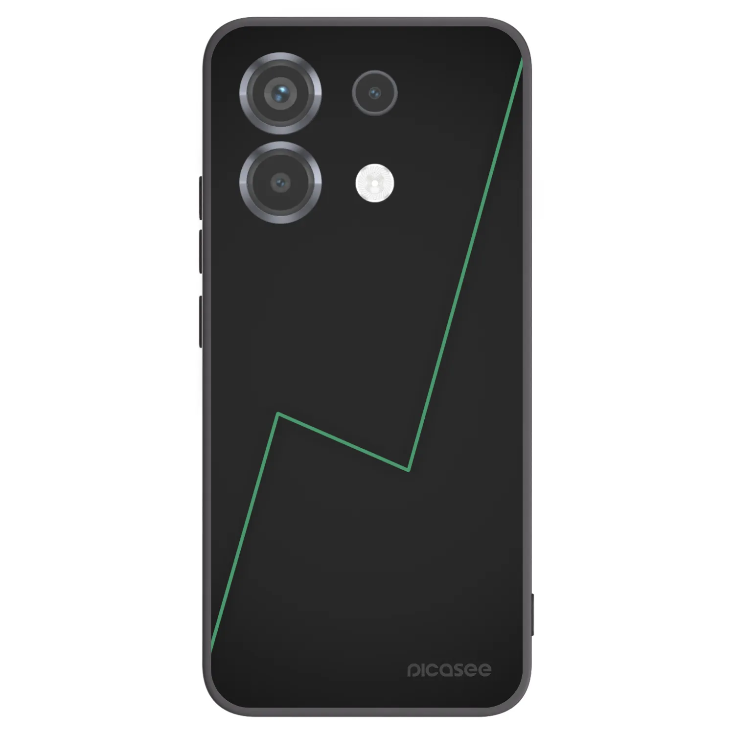 Picasee crna silikonska maskica za Xiaomi Poco X6 - Consistency