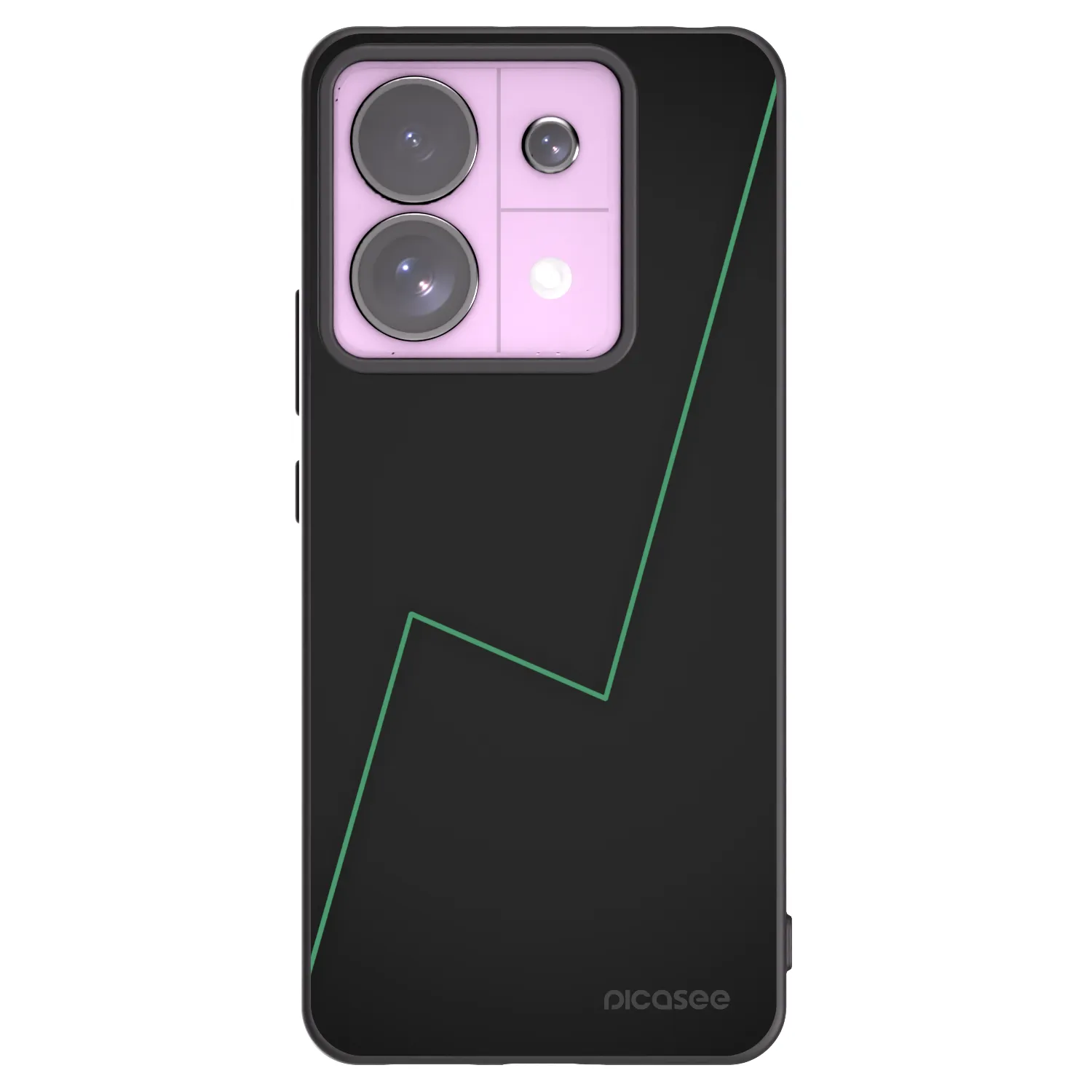 Picasee crna silikonska maskica za Xiaomi Redmi Note 13 Pro 5G - Consistency