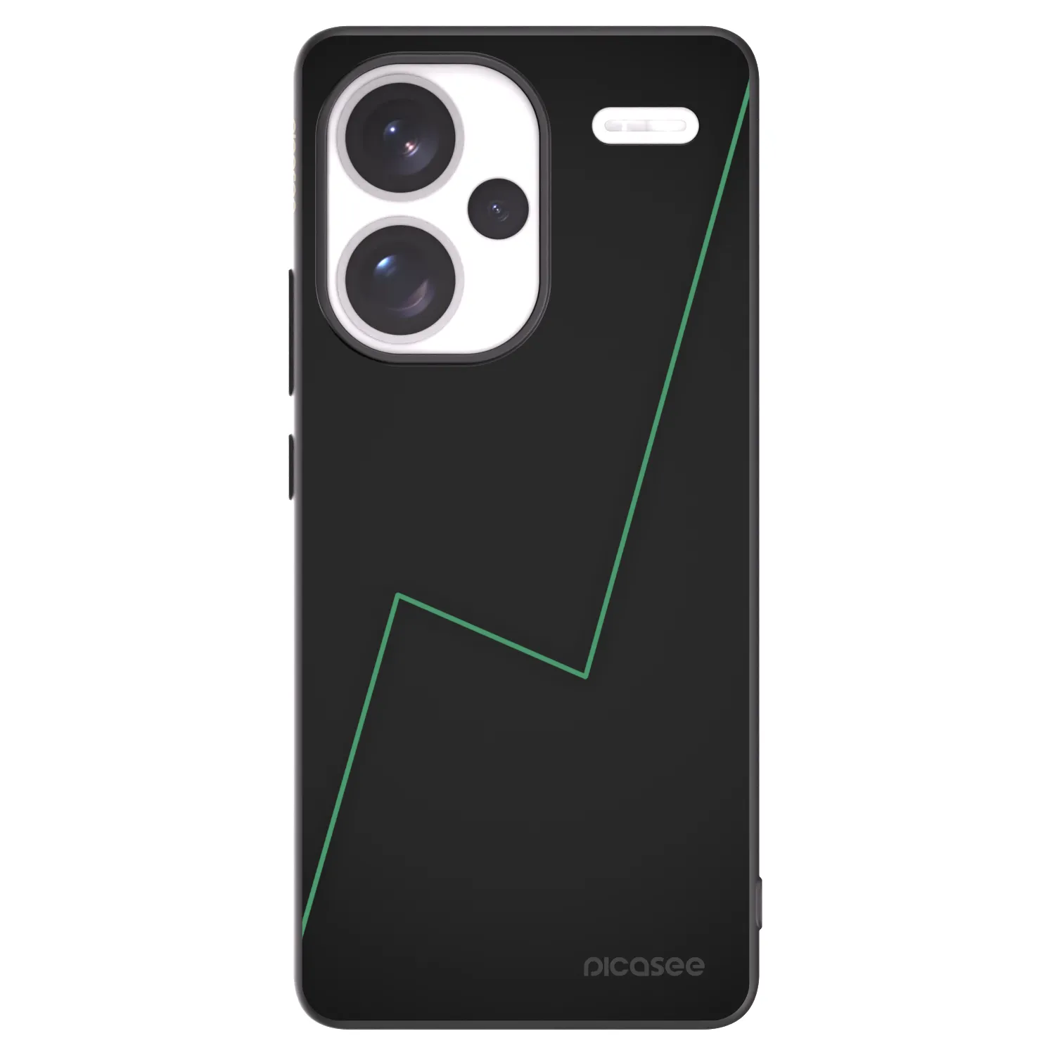 Picasee crna silikonska maskica za Xiaomi Redmi Note 13 Pro+ 5G - Consistency