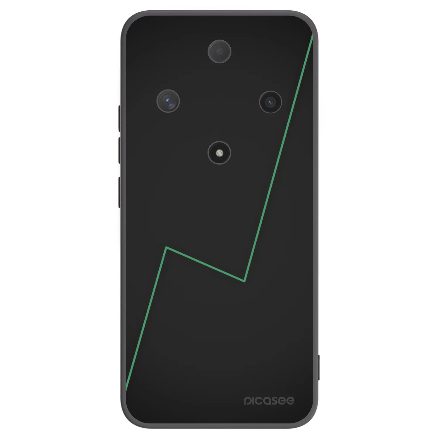 Picasee crna silikonska maskica za Honor Magic6 Lite 5G - Consistency