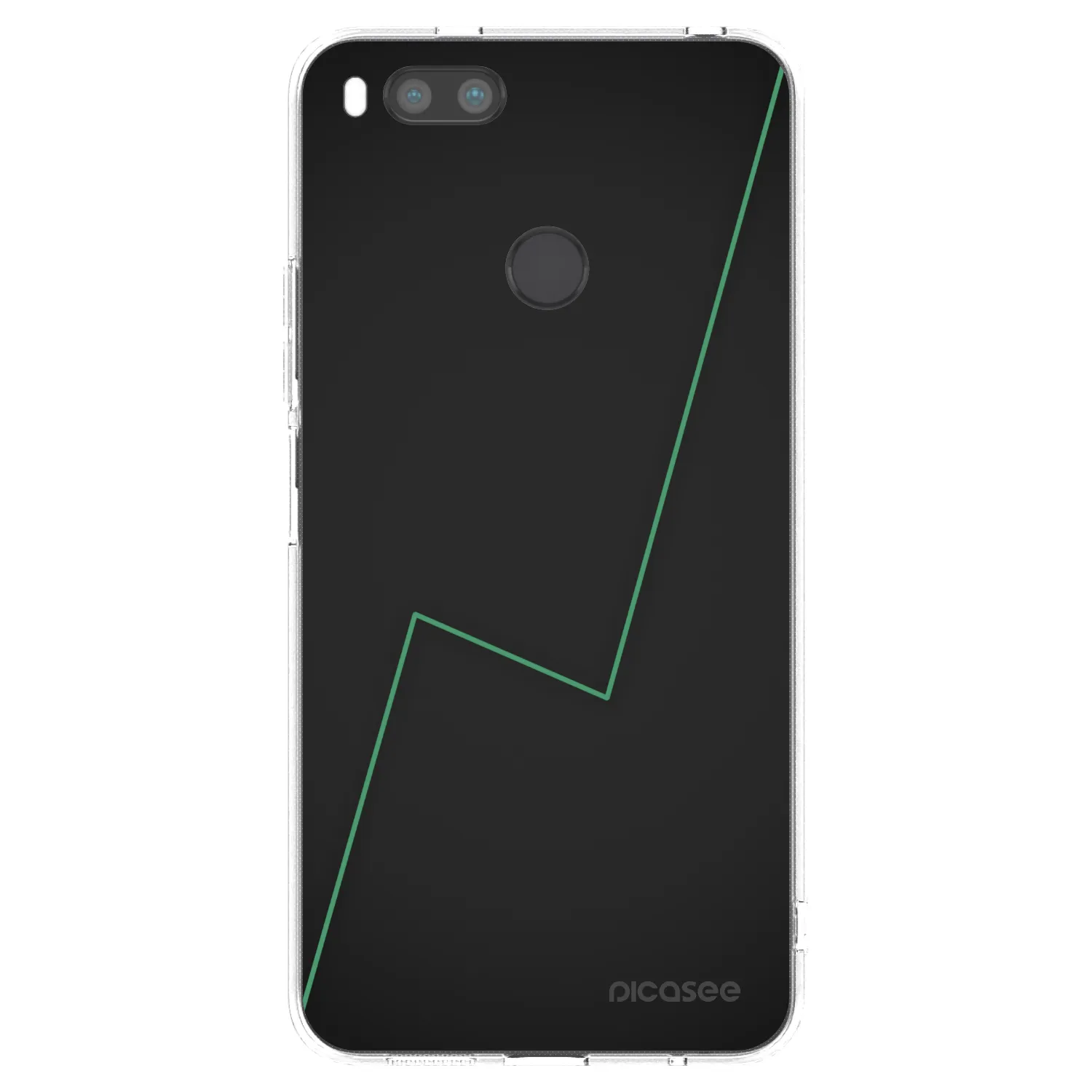 Picasee silikonska prozirna maskica za Xiaomi Mi A1 Global - Consistency