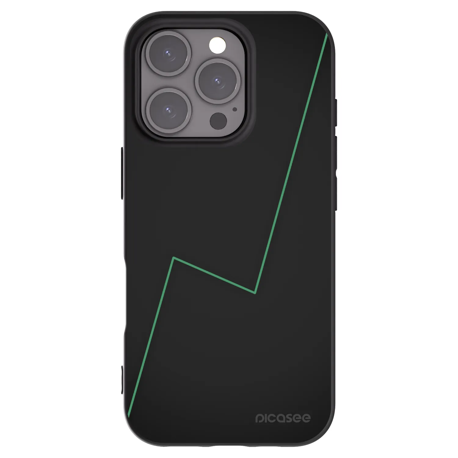 Picasee crna silikonska maskica za Apple iPhone 16 Pro - Consistency