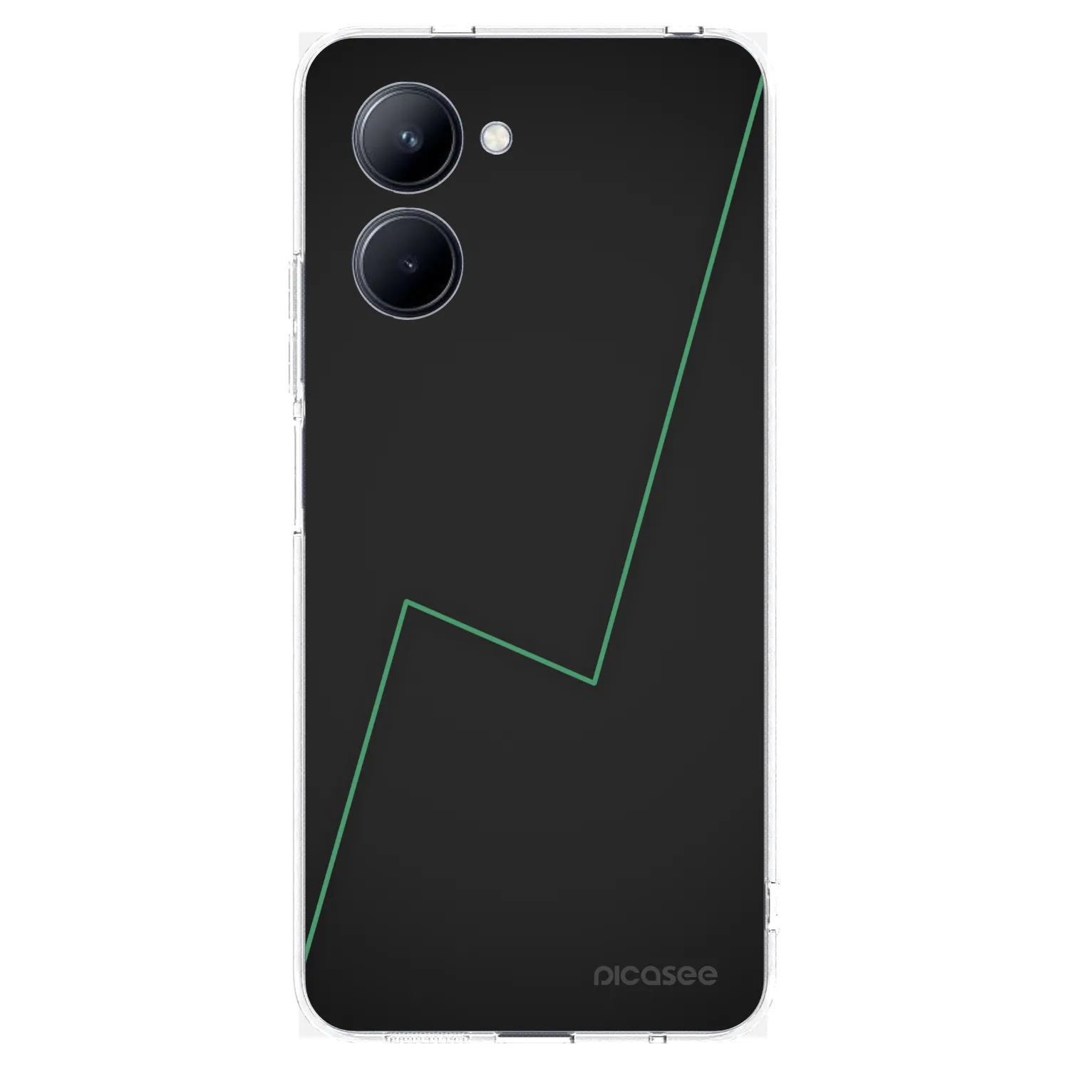 Picasee silikonska prozirna maskica za Realme C33 (2023) - Consistency