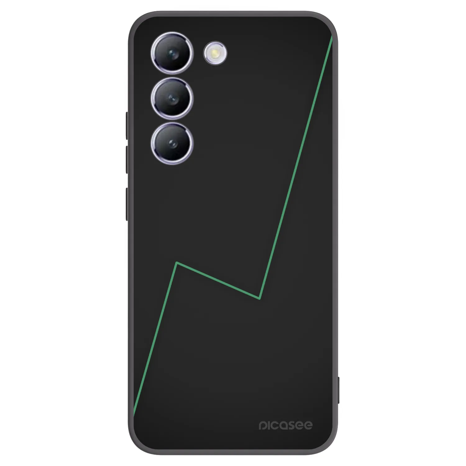 Picasee crna silikonska maskica za Vivo V40 SE 5G - Consistency