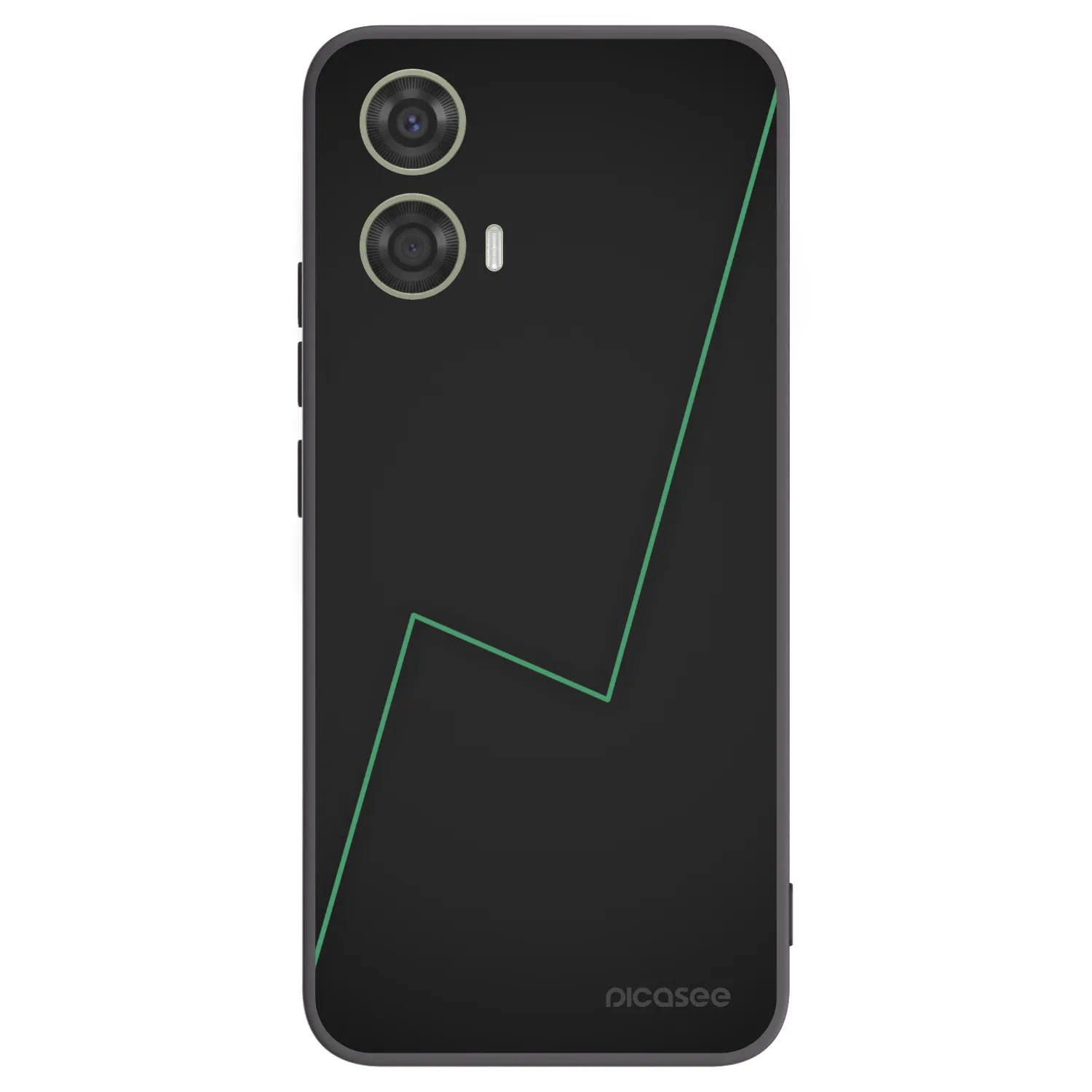 Picasee crna silikonska maskica za Motorola Moto G24 - Consistency