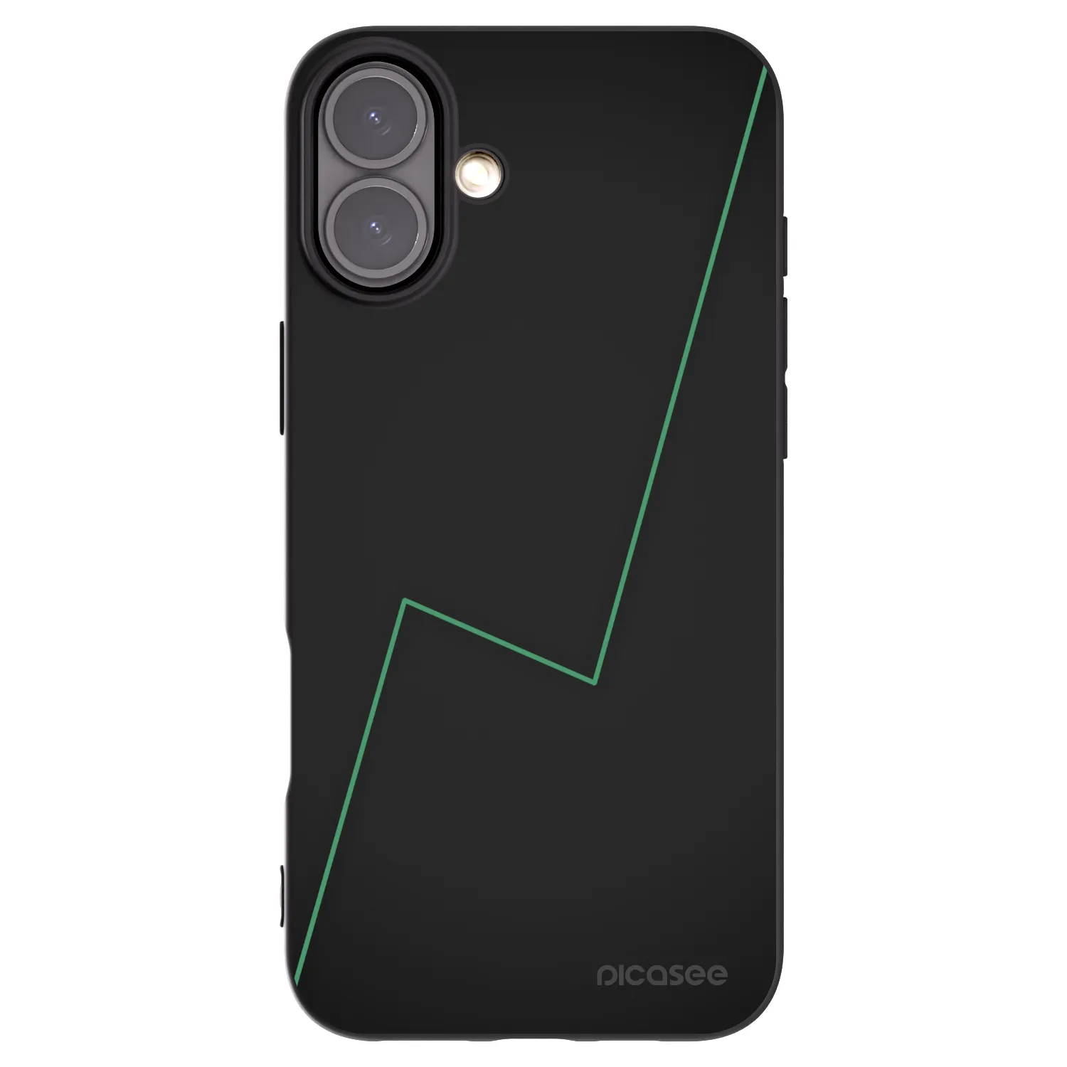 Picasee crna silikonska maskica za Apple iPhone 16 Plus - Consistency