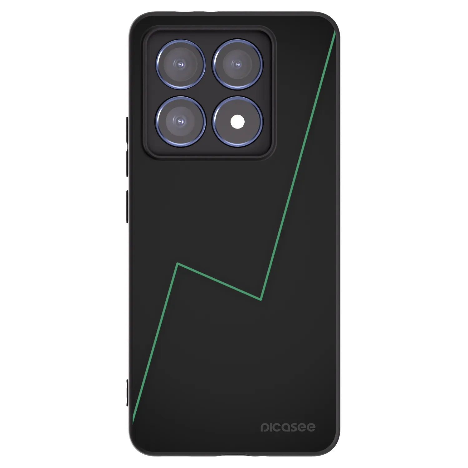 Picasee crna silikonska maskica za Xiaomi 14T Pro - Consistency